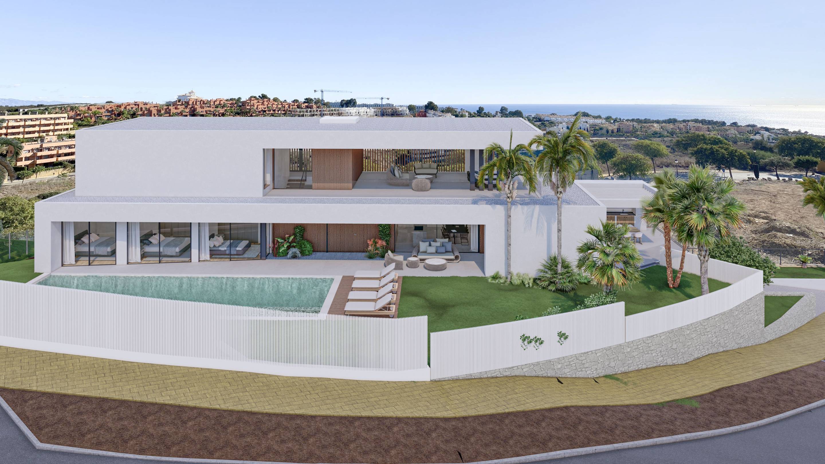 Surrounding residential area near villa, Bahia de las Rocas, Manilva