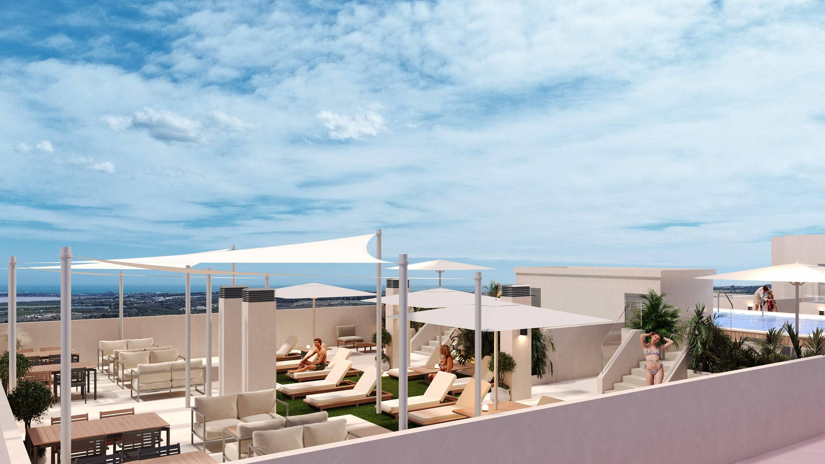Neighbourhood view of the apartment in Pueblo 9, San Miguel De Salinas (view 49)