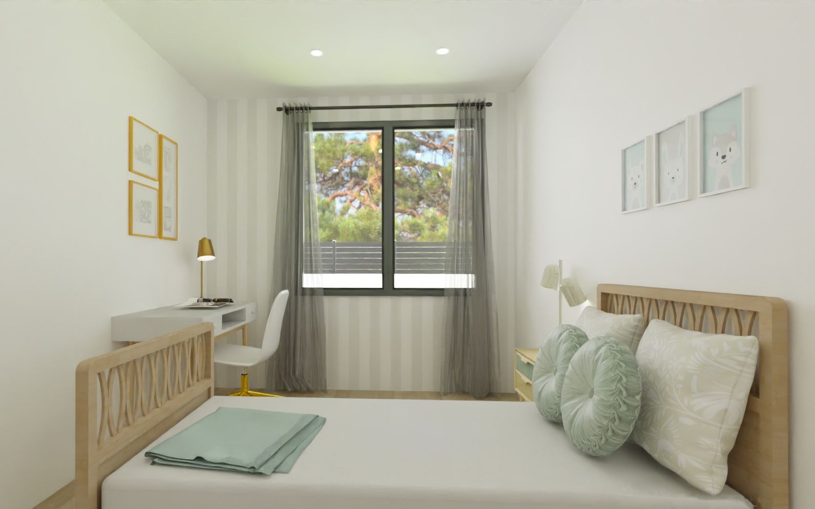 Second bathroom in new-build villa, La Montanosa, Hondón de las Nieves