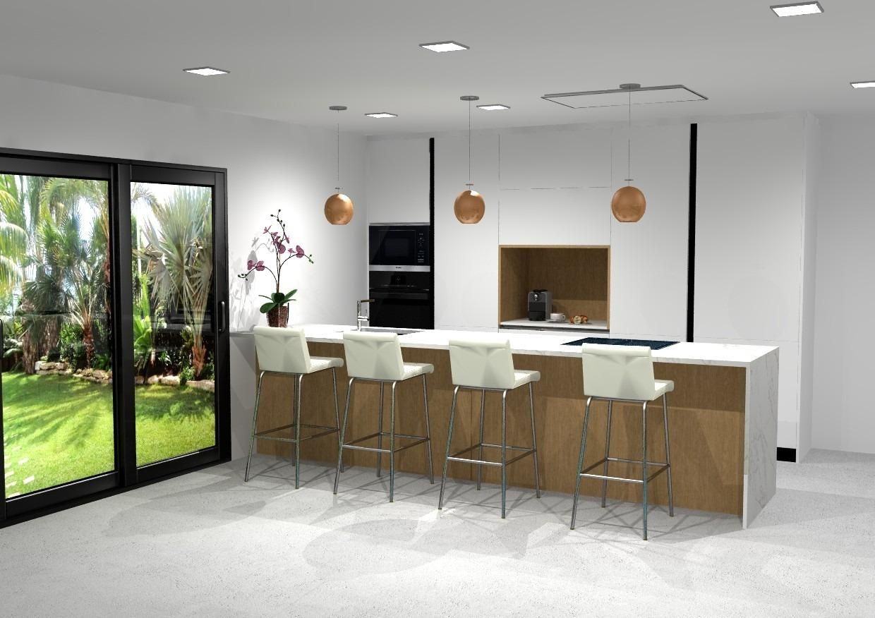 Kitchen in 4-bedroom new-build villa, Pedanías Este, Aspe