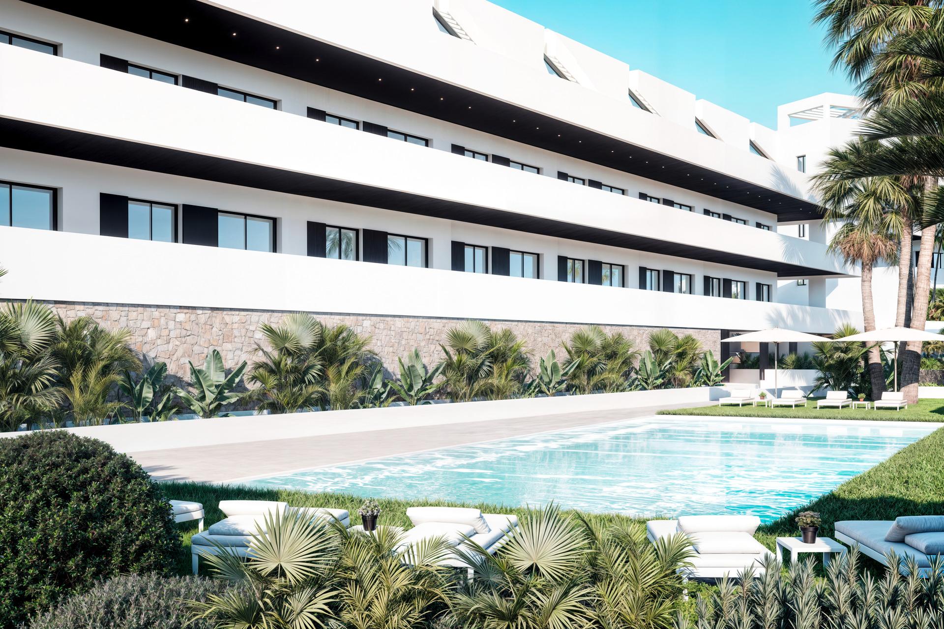 Car parking area within Seascape Resort, Finestrat