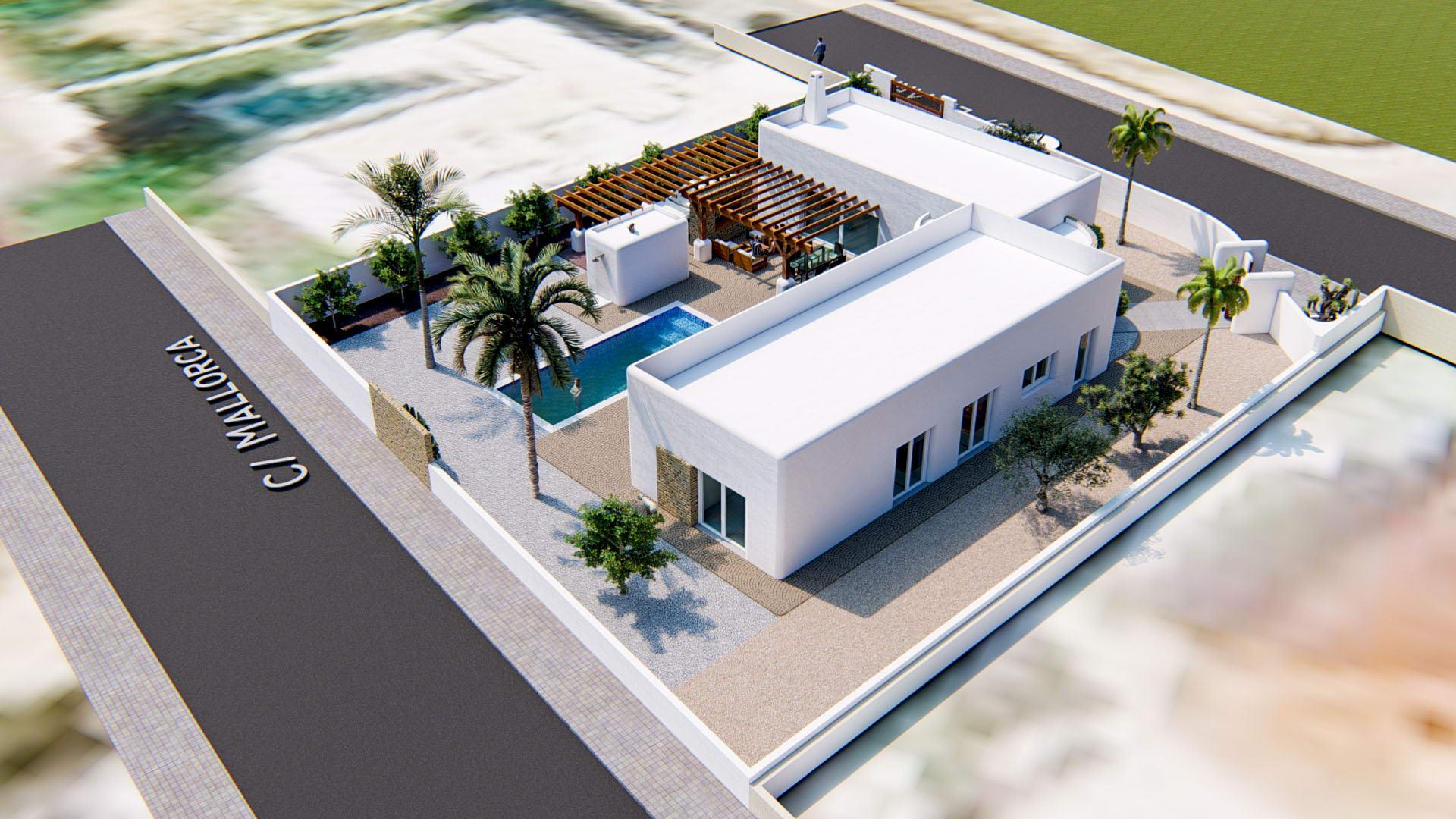 Upper floor landing in new-build villa, L'Alfàs del Pi
