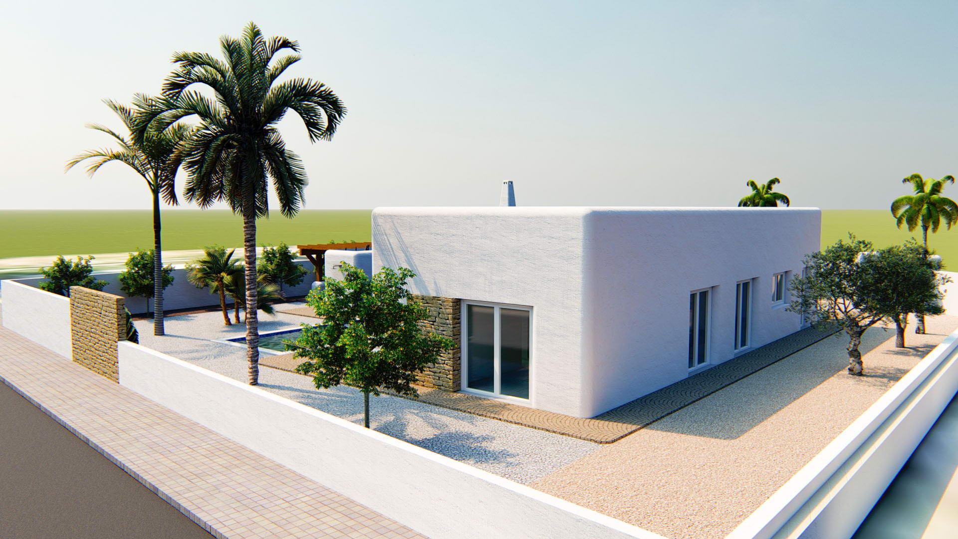 Window and natural light in new-build villa, L'Alfàs del Pi