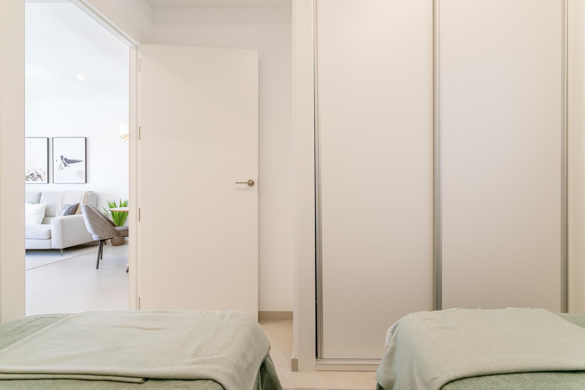 Hallway and entrance area in 2-bedroom apartment, Torreblanca