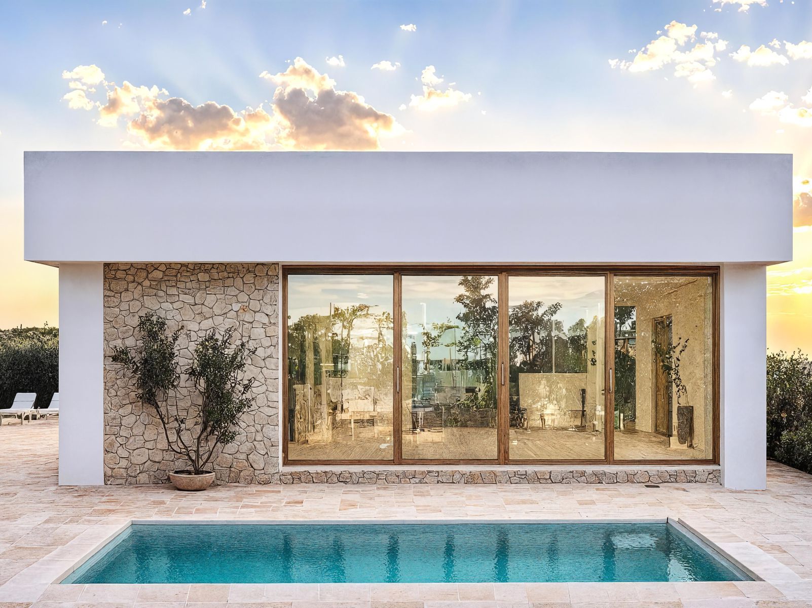 Street view context of villa location in Las Filipinas, Orihuela Costa