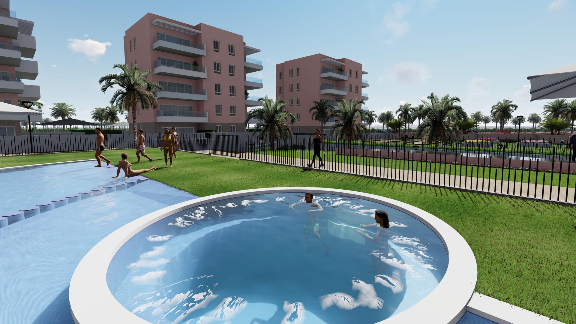 Third bedroom in 3-bedroom penthouse, El Raso, Guardamar Del Segura