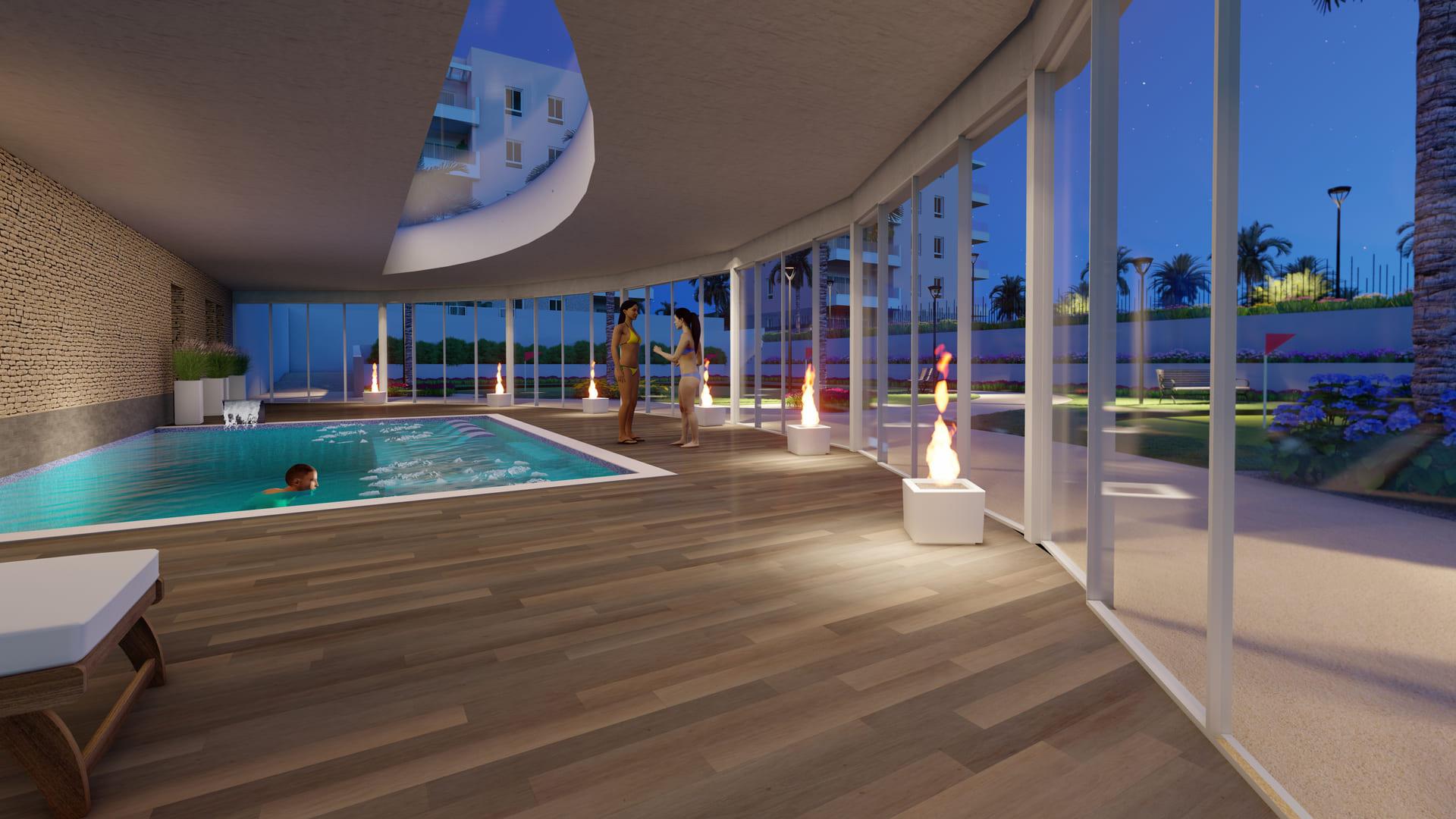 Second bathroom in 3-bedroom penthouse, El Raso, Guardamar Del Segura