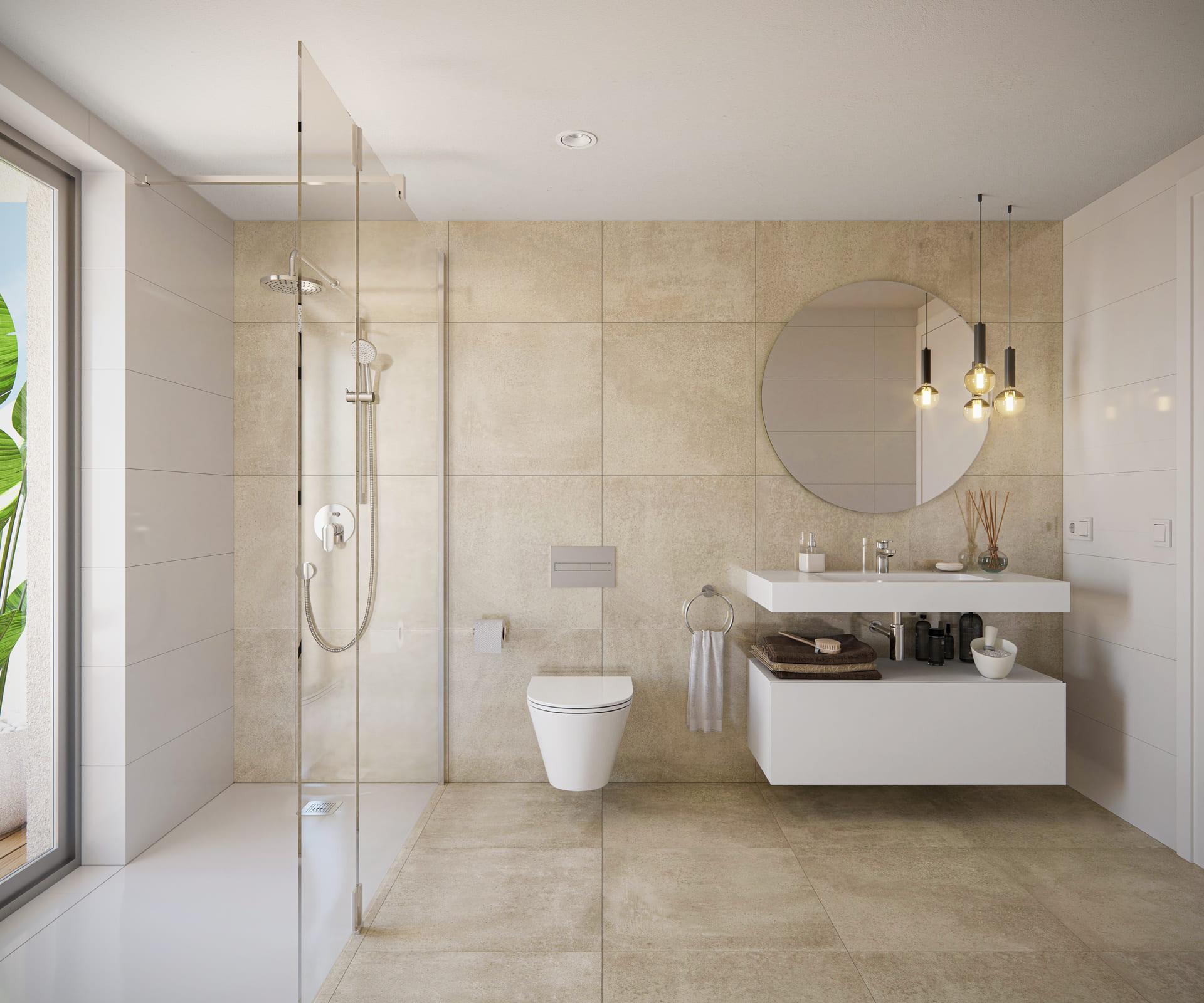 Communal jacuzzi area in new-build complex, Arroyo Enmedio, Estepona