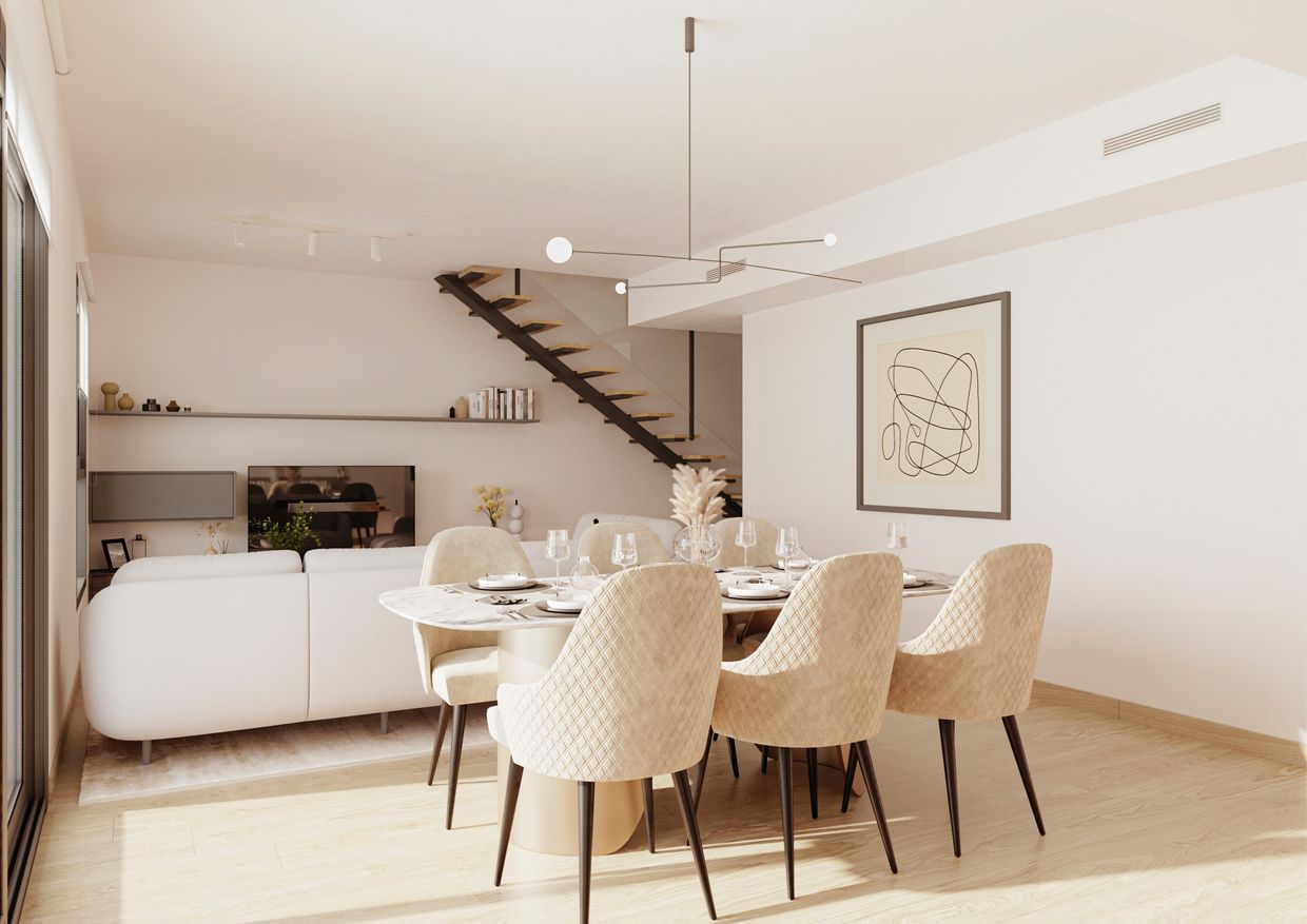 Street view of the penthouse in Playa de Fossa-Levante, Calpe