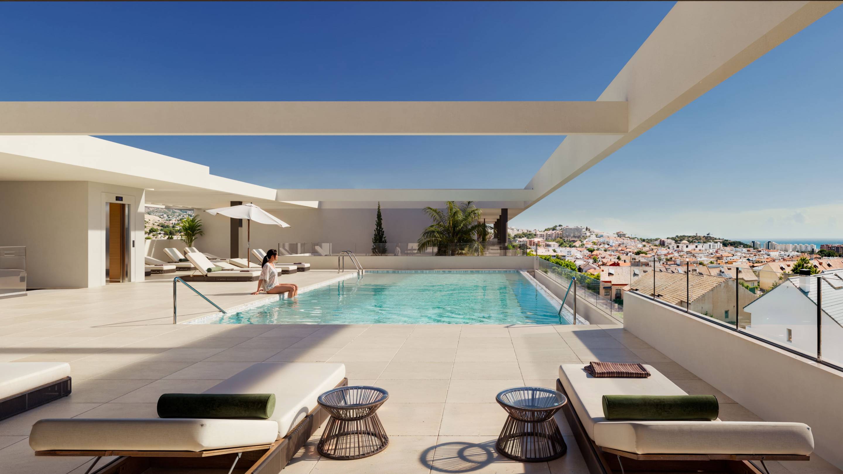 Communal garden and landscaped grounds, Los Boliches, Fuengirola