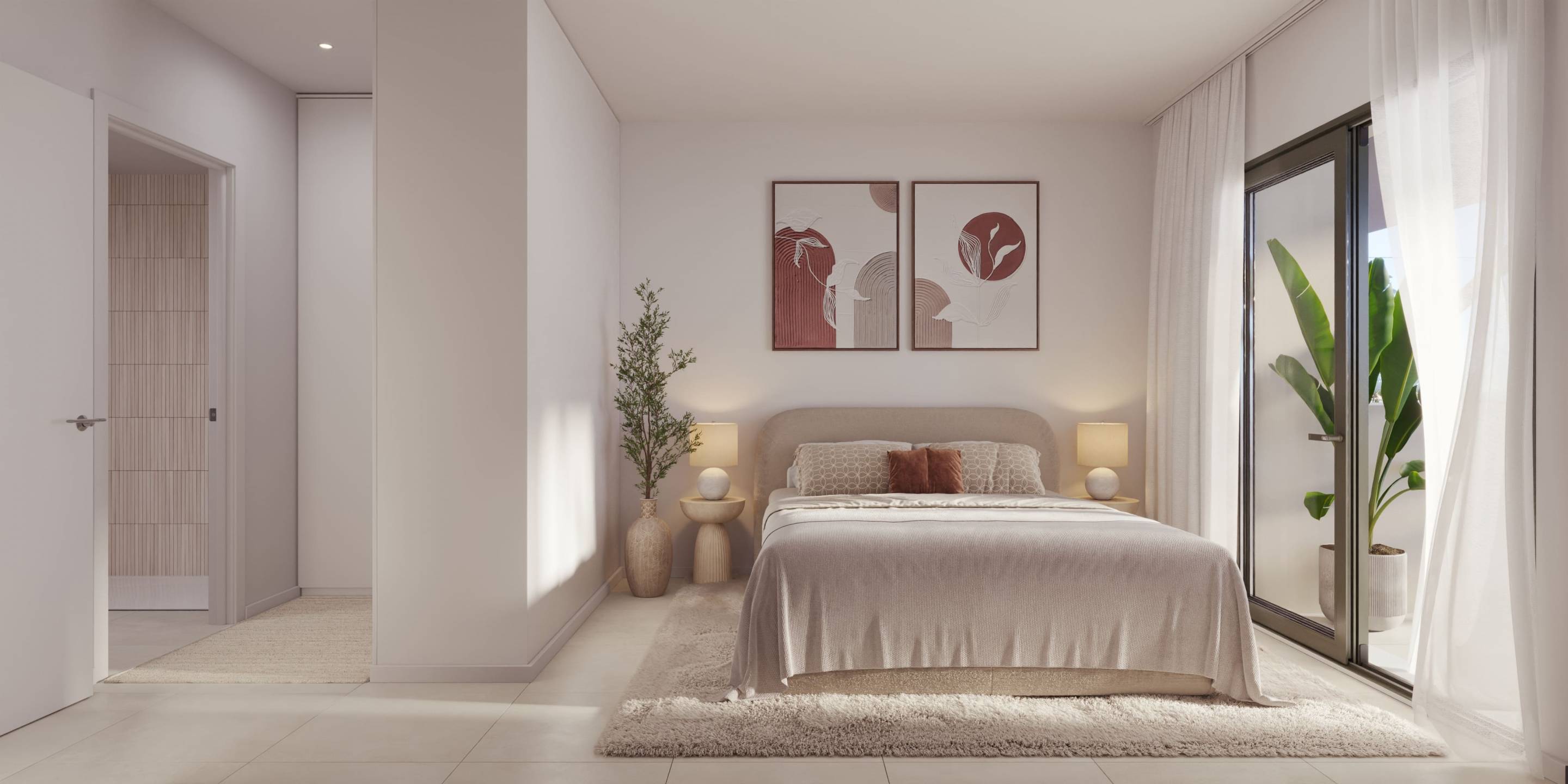 Second bathroom in new-build apartment, Los Boliches, Fuengirola