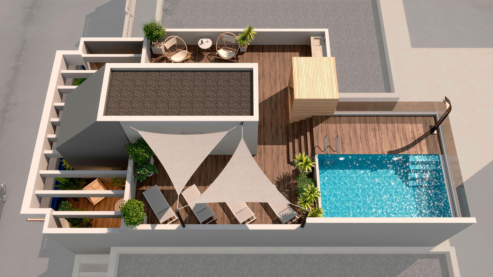 Additional room in penthouse, Torrevieja