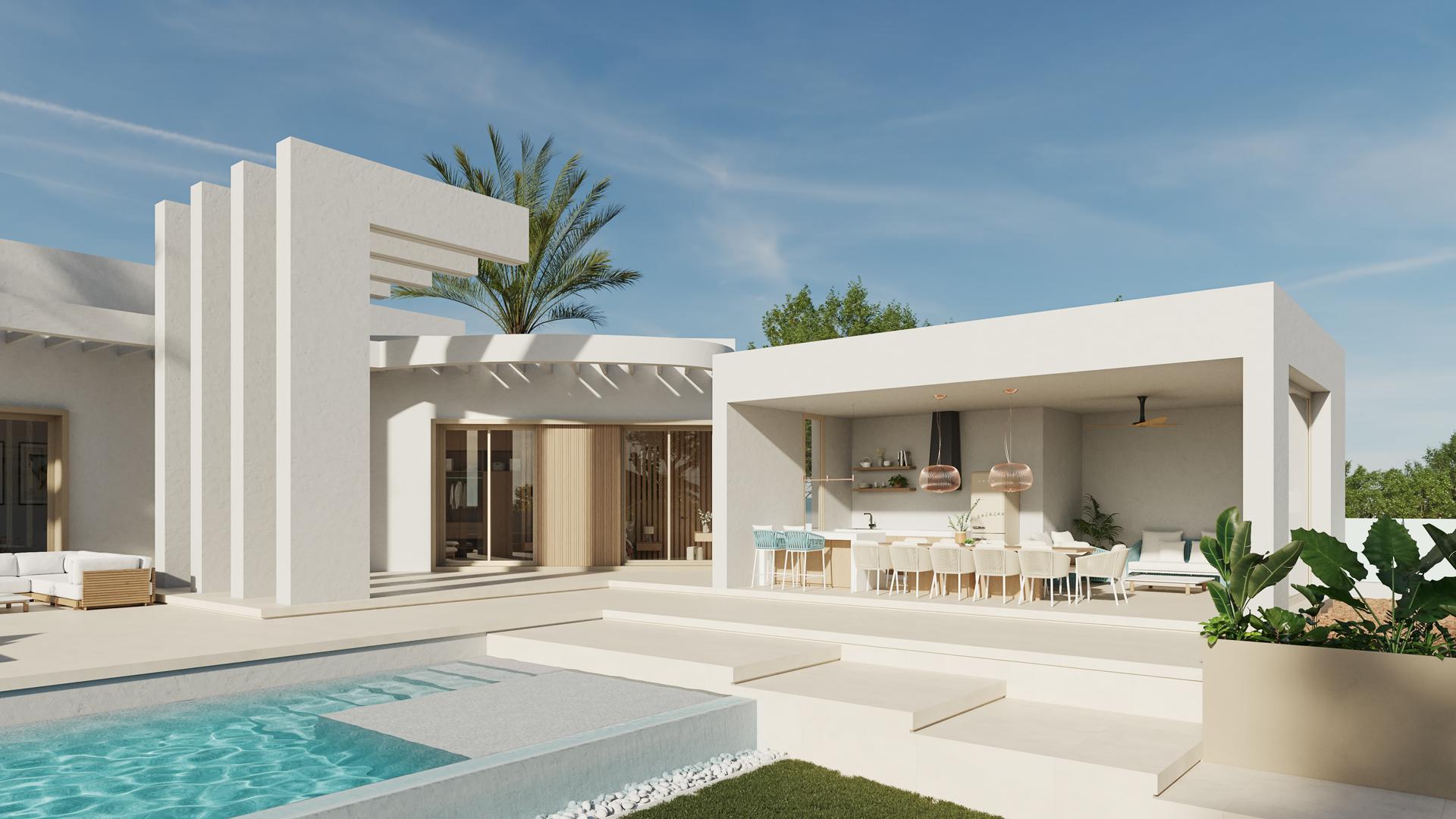 Third bedroom in 4-bedroom villa, Algorfa