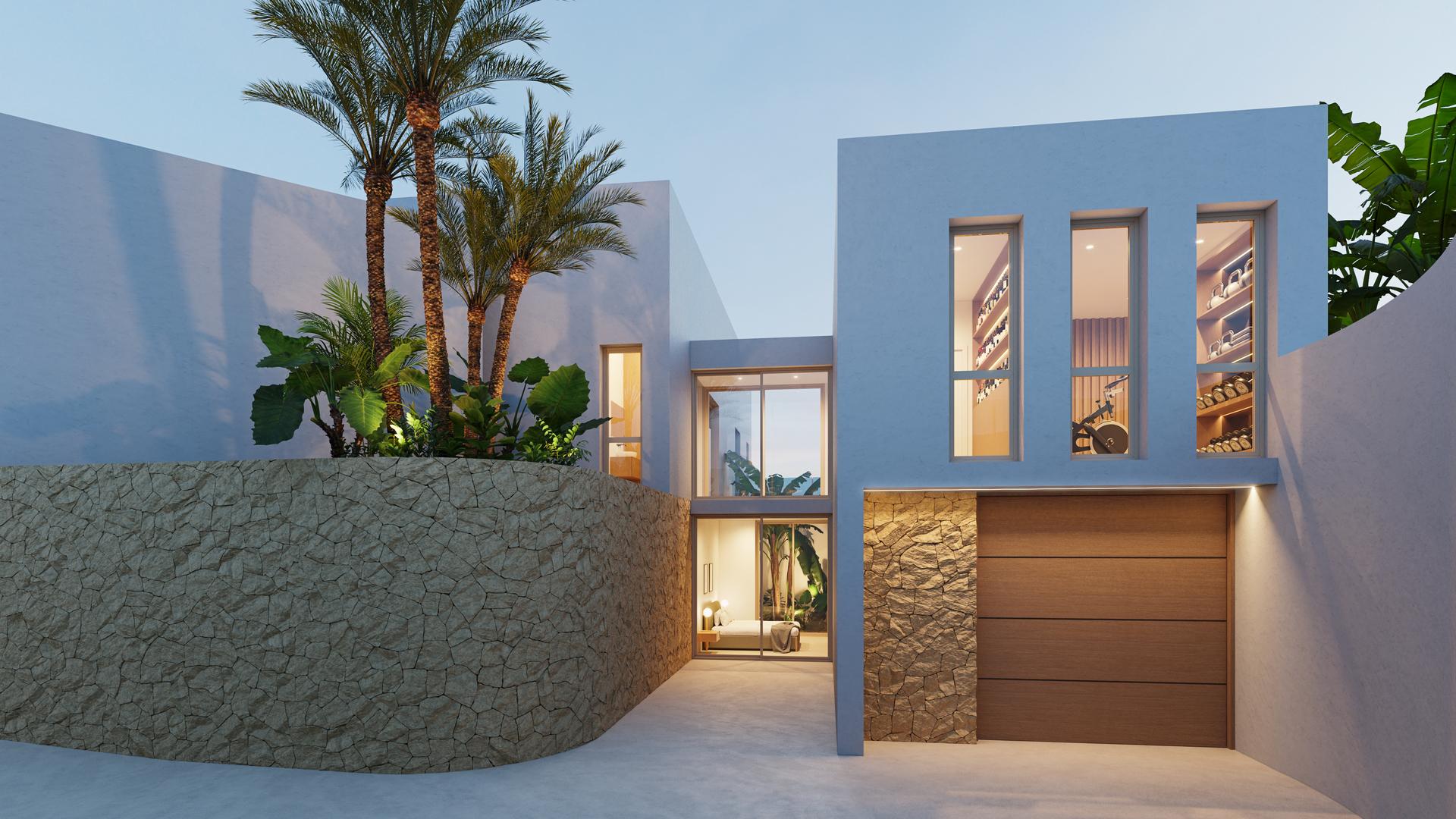 Interior detail in new-build 4-bedroom villa, Algorfa
