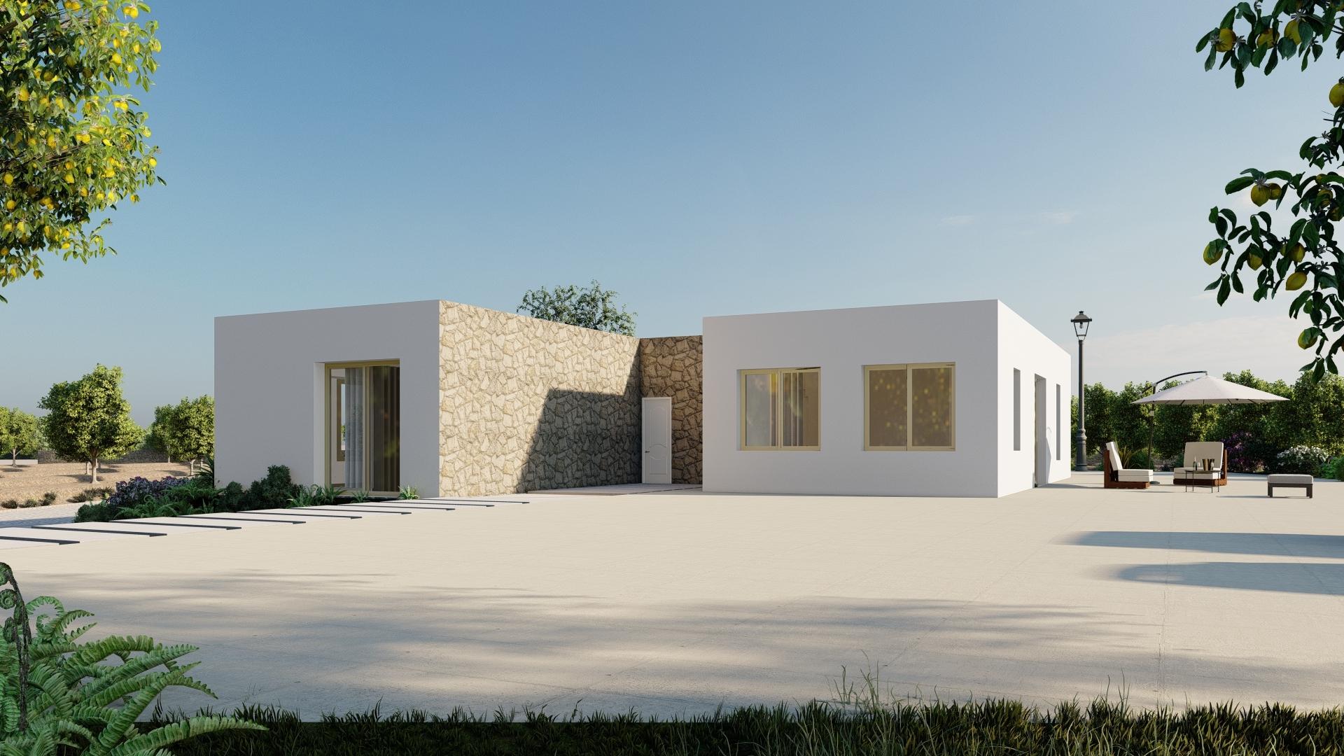 Main bedroom in 4-bedroom new-build villa, Algorfa