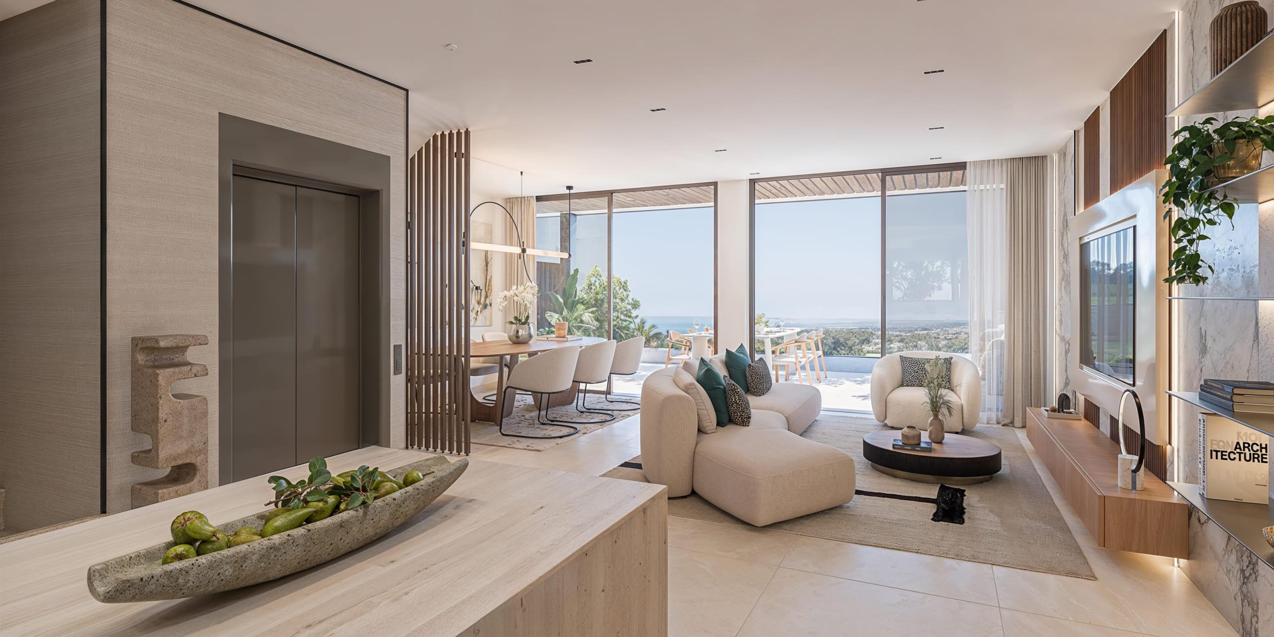 Built-in storage area in 2-bedroom penthouse, Cancelada, Estepona