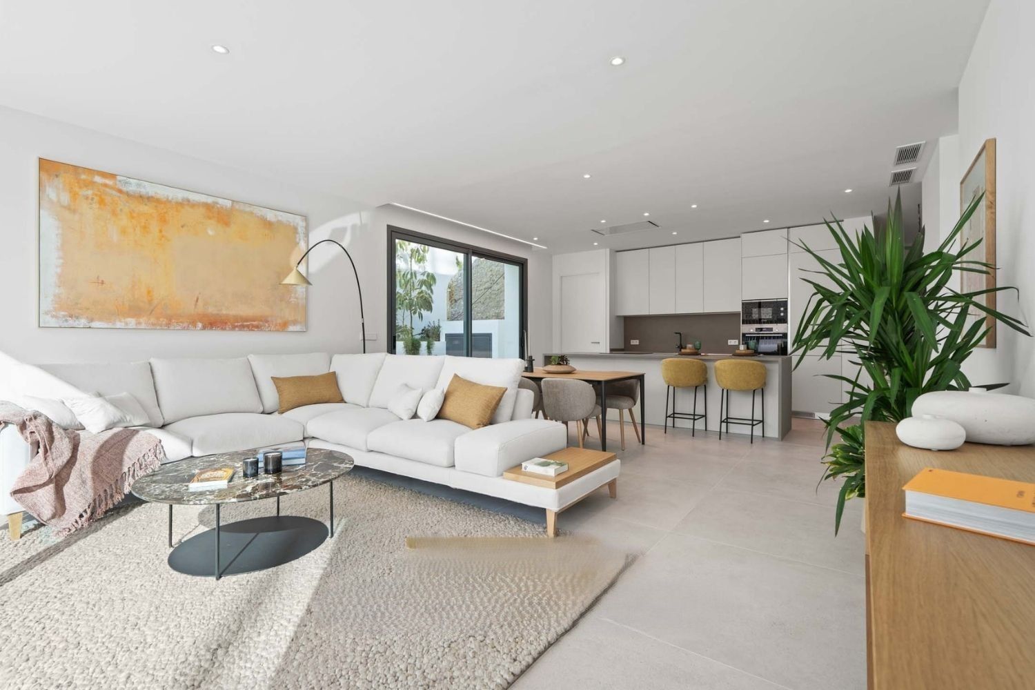 Hallway and entrance area of new-build villa, Rincón de Loix, Benidorm