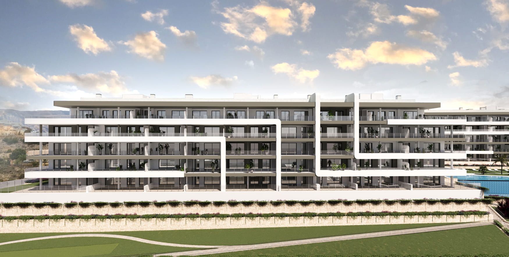 Street view of the penthouse in Bonalba-Cotoveta, Mutxamel