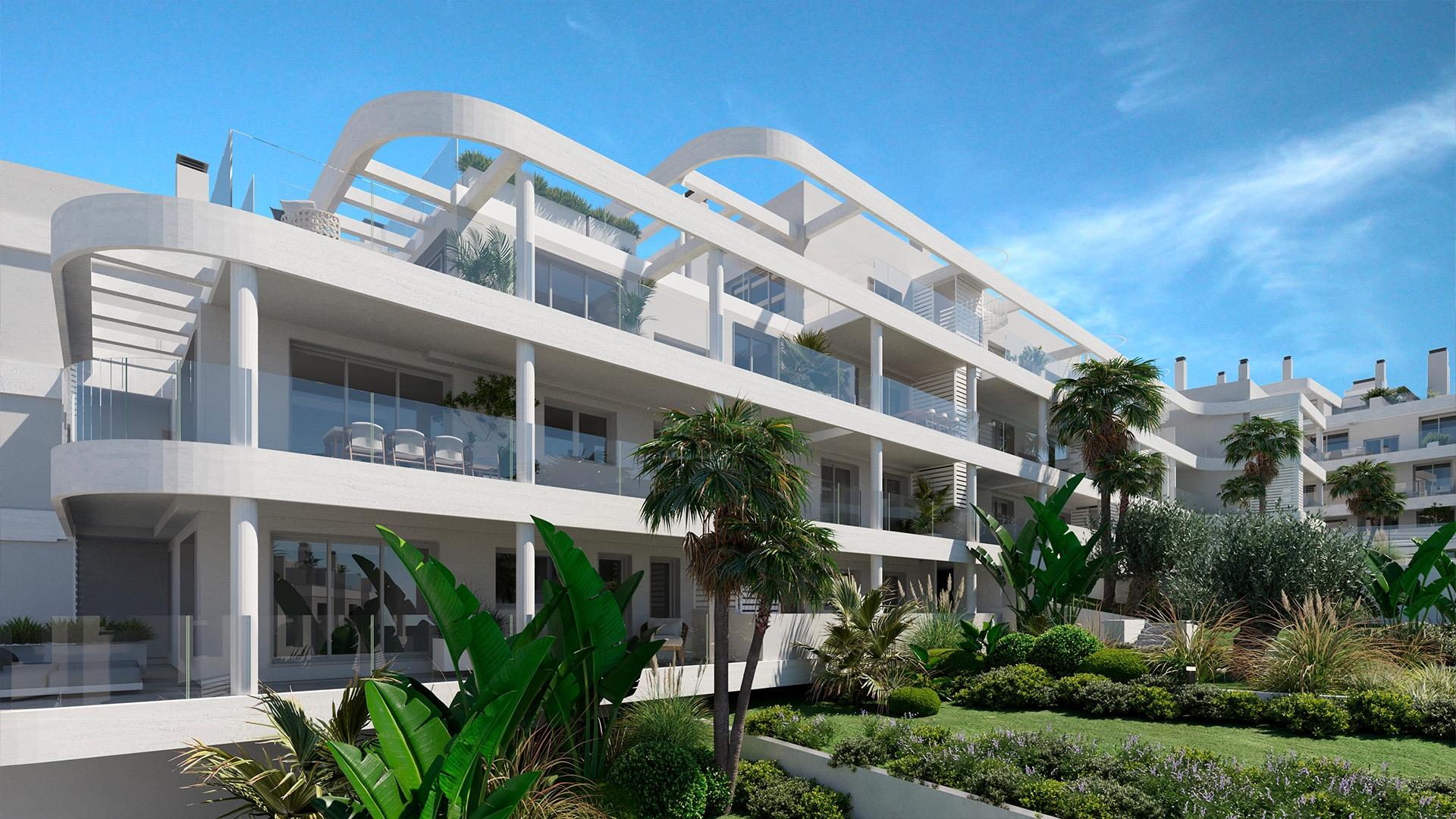 Open-plan kitchen and dining area in 2-bedroom apartment, Zona Calvario