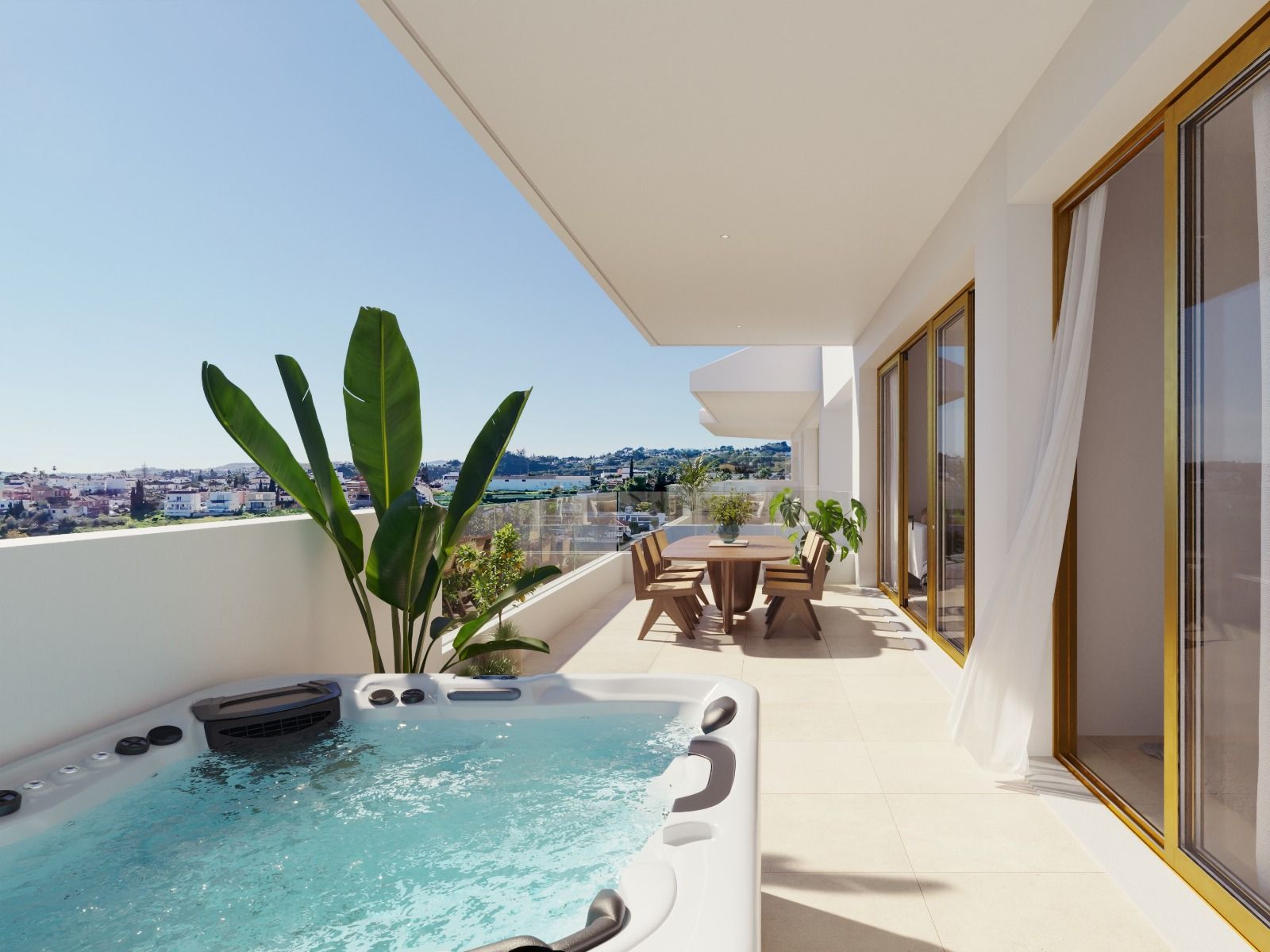Another interior view of the apartment, Los Pacos
