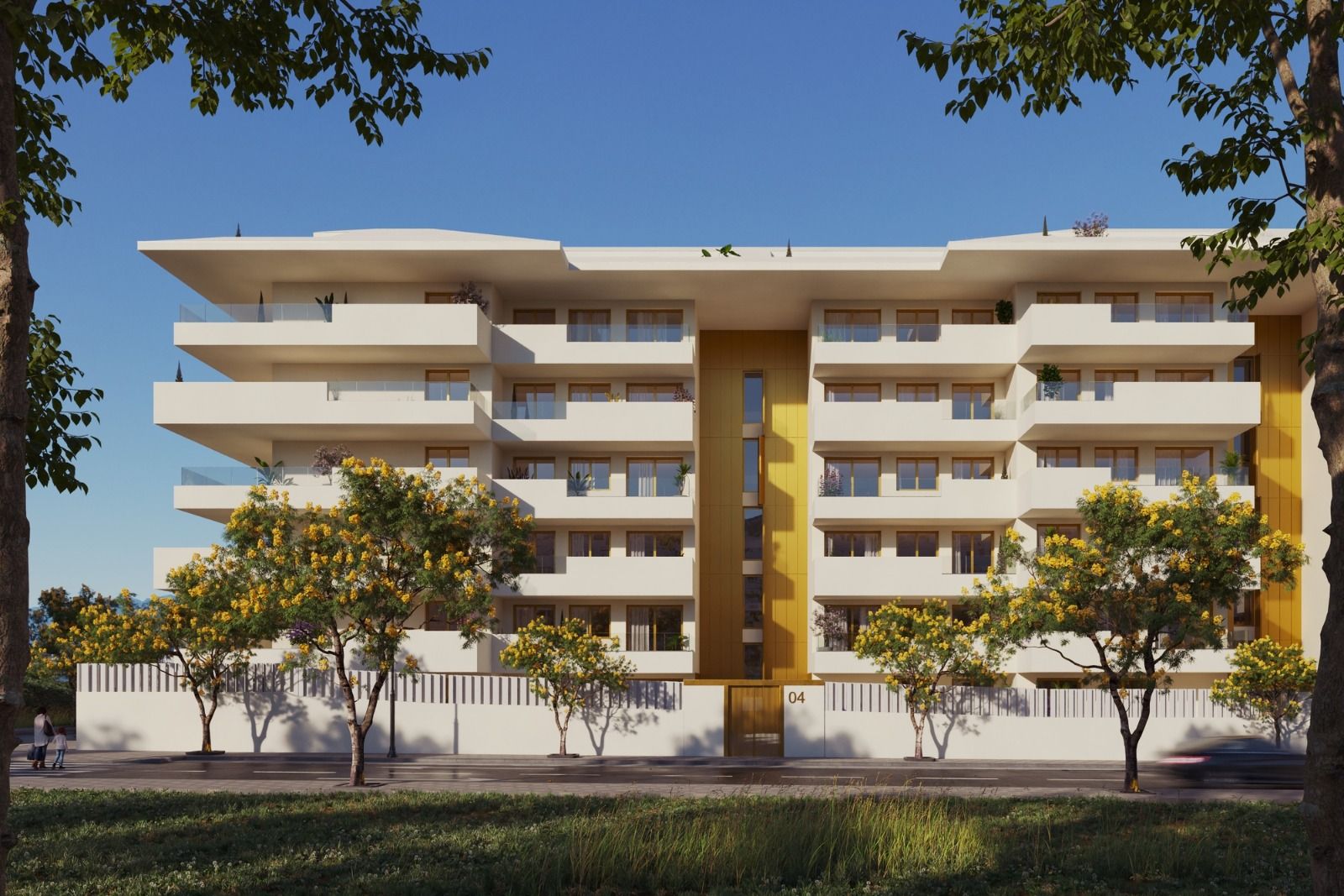 Street view of the apartment in Los Pacos, Fuengirola
