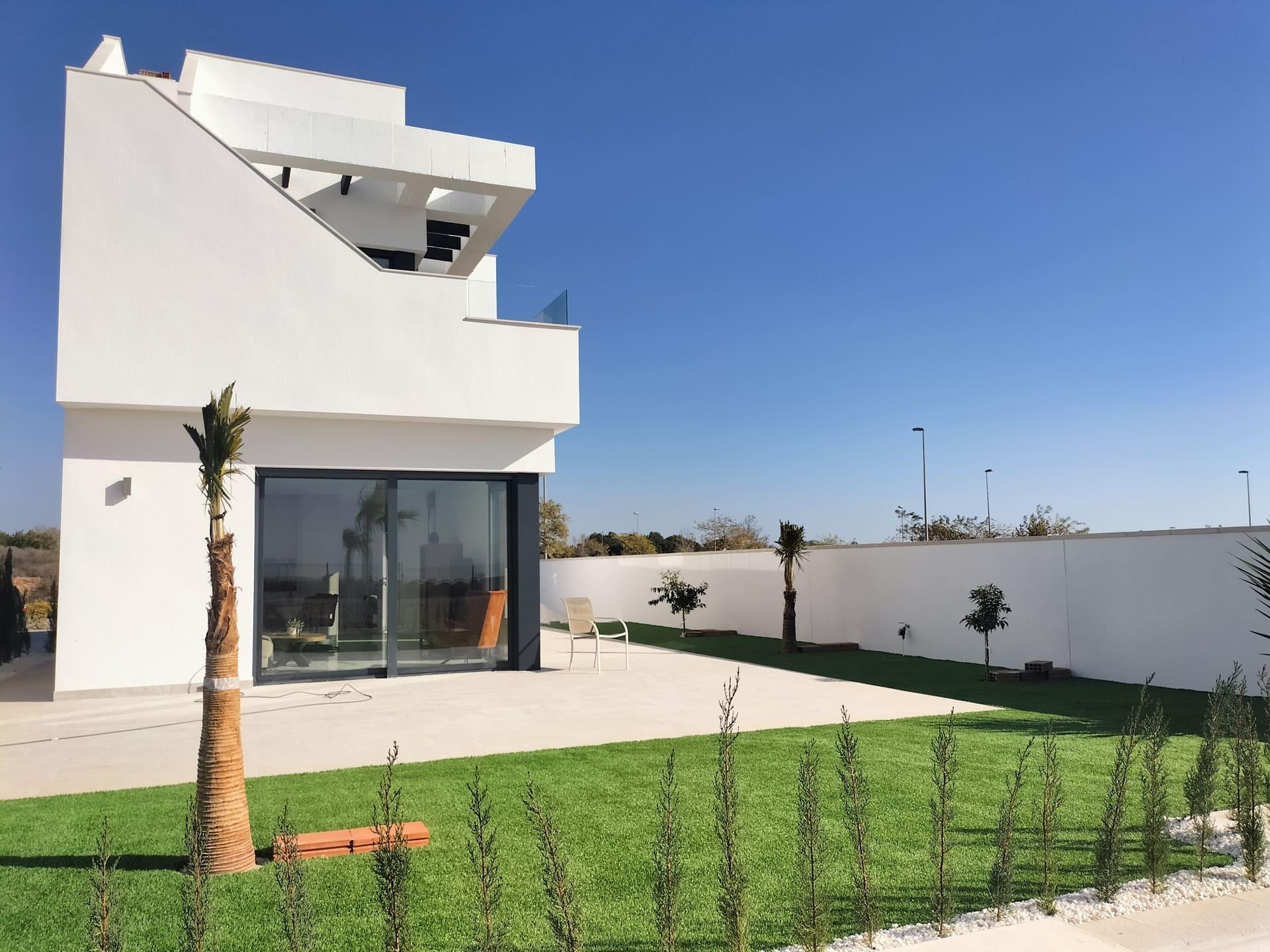 Site location and plot overview, new-build villa, Pinar de Campoverde