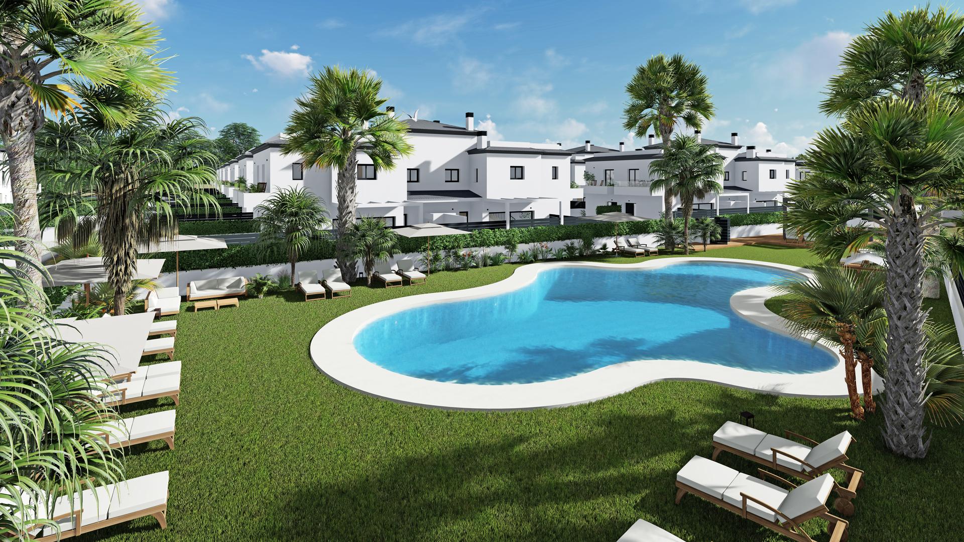 Bathroom in 3-bedroom townhouse, Monte y Mar Bajo, Gran Alacant