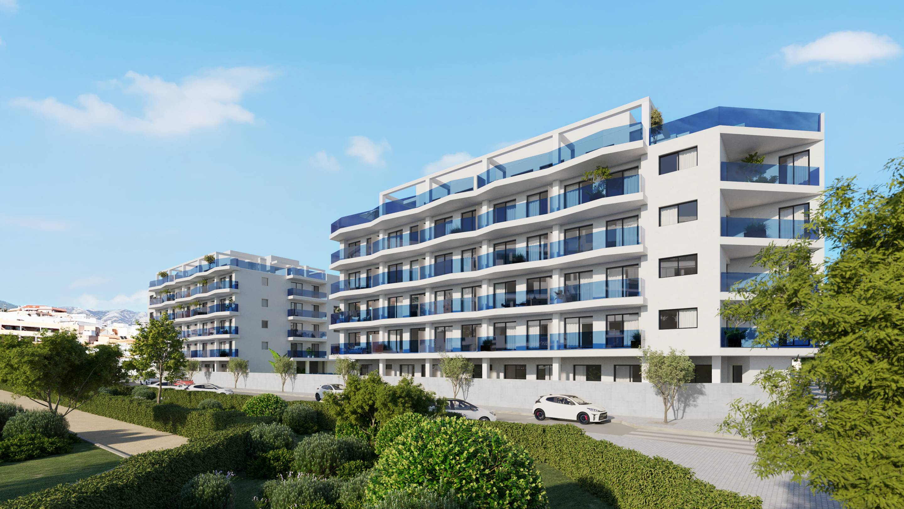 Second view of the apartment interior, Las Flores