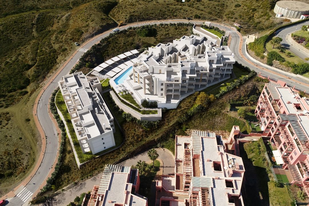Master bedroom with fitted furniture, new-build apartment, Mijas