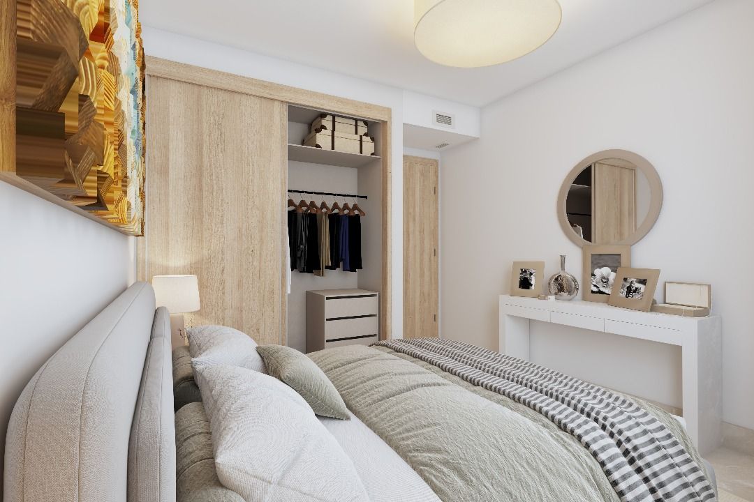 Second bathroom with shower, new-build apartment, Hipódromo-Cerrado del Águila