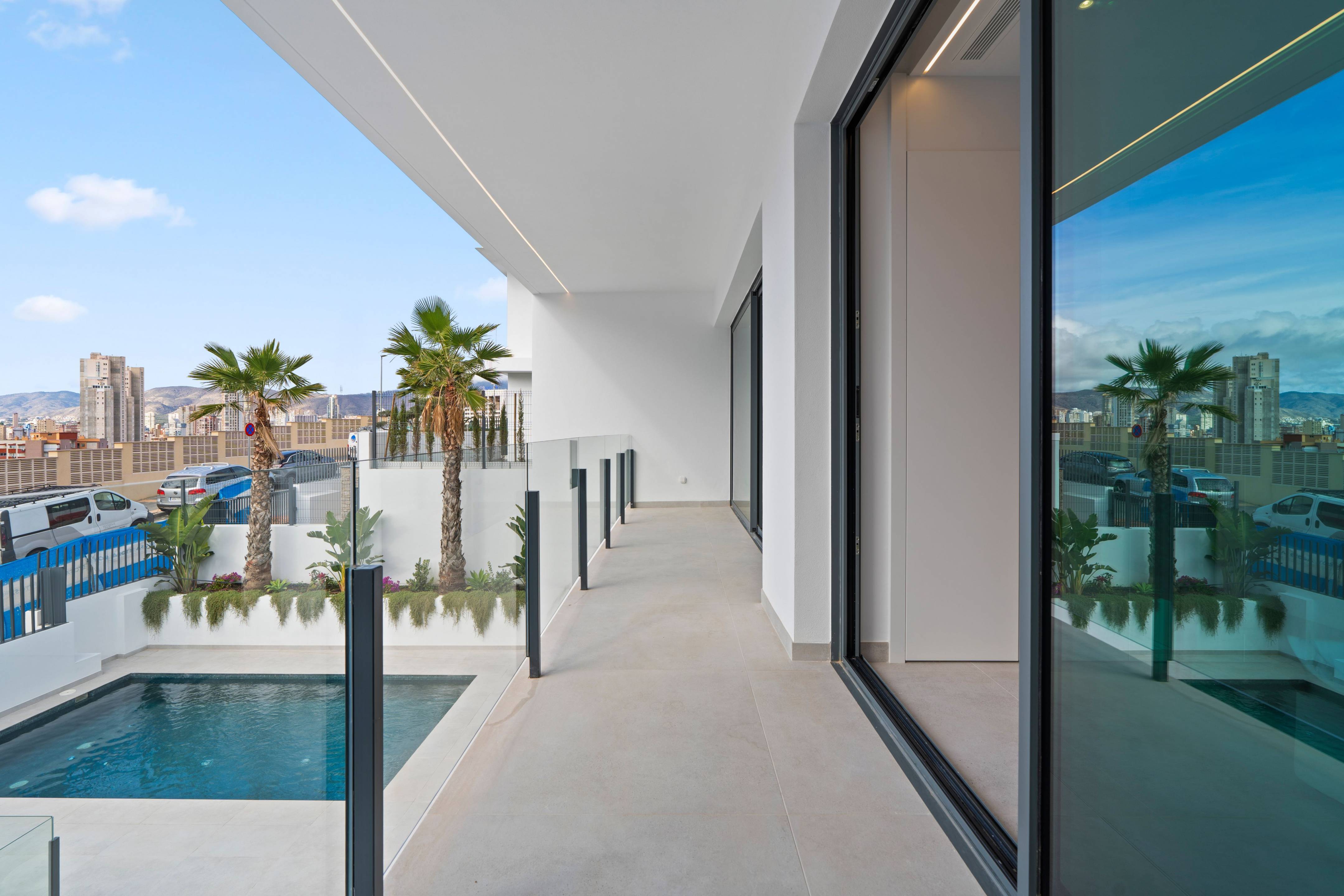 Second bedroom in 4-bedroom new-build villa, Rincón de Loix, Benidorm