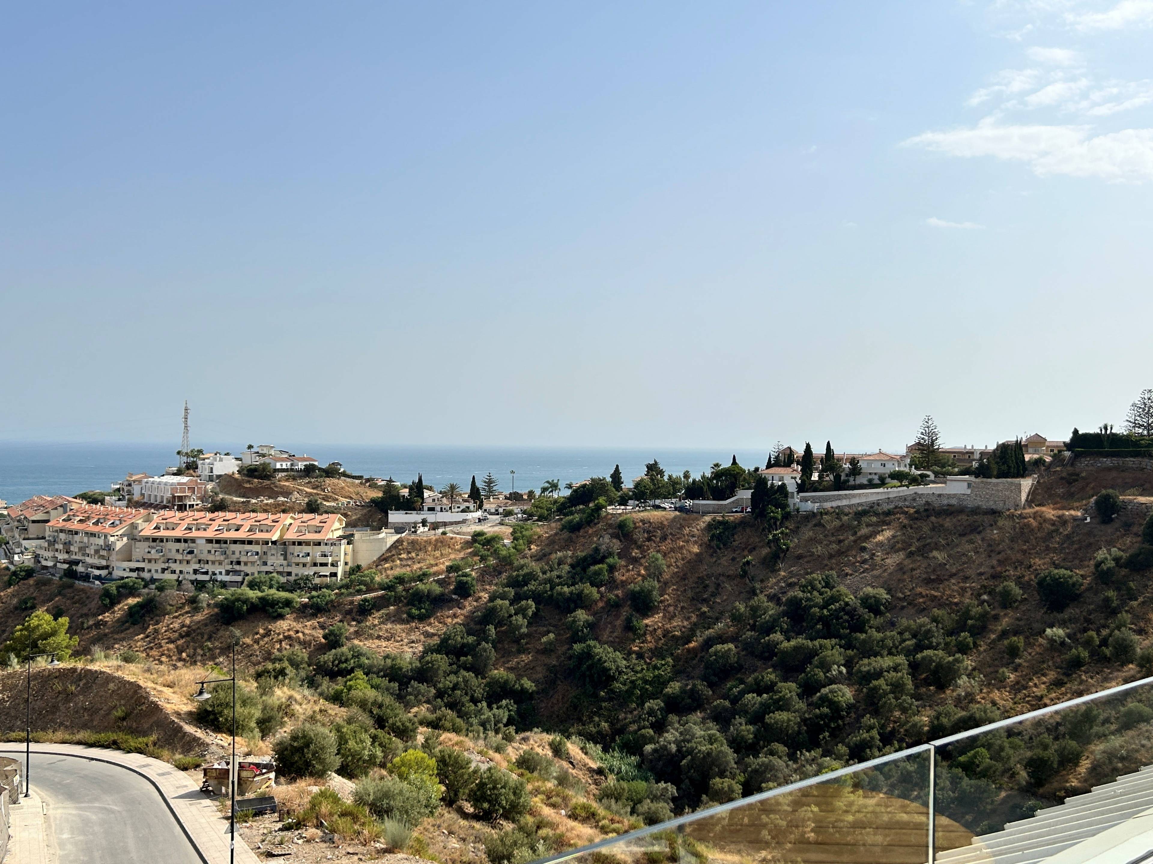 Communal pool and surrounding terrace, El Higuerón, Fuengirola