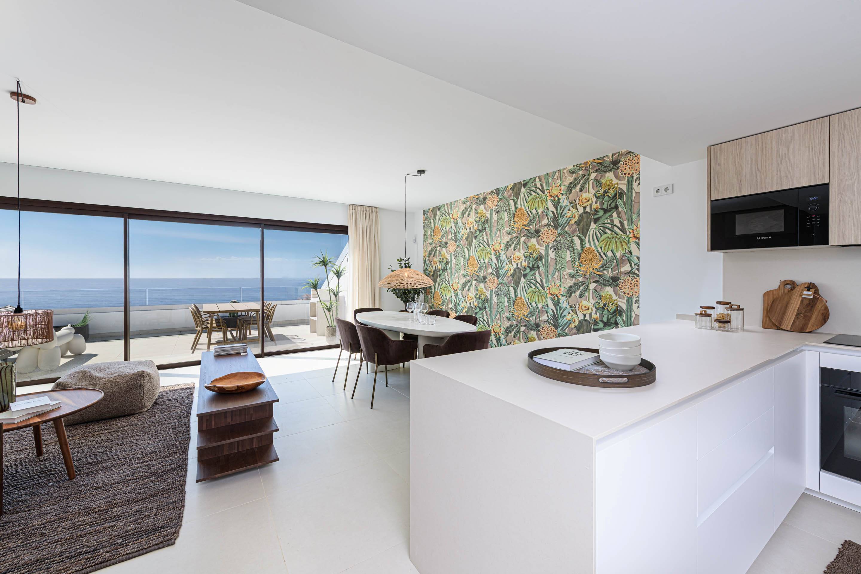 Coastal views from El Higuerón hillside, Fuengirola