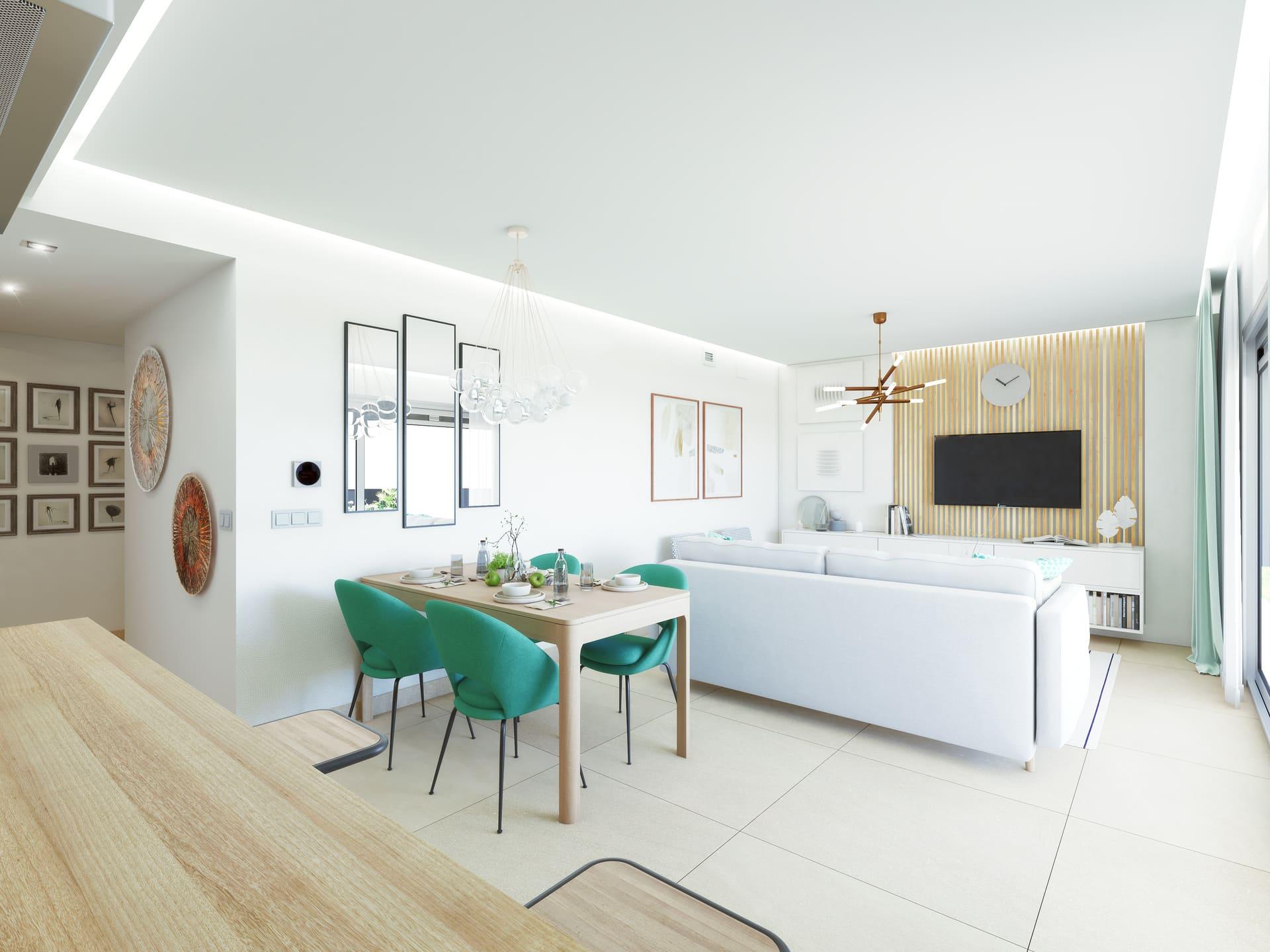 Bathroom in 3-bedroom new-build penthouse, La Cala Golf, Mijas