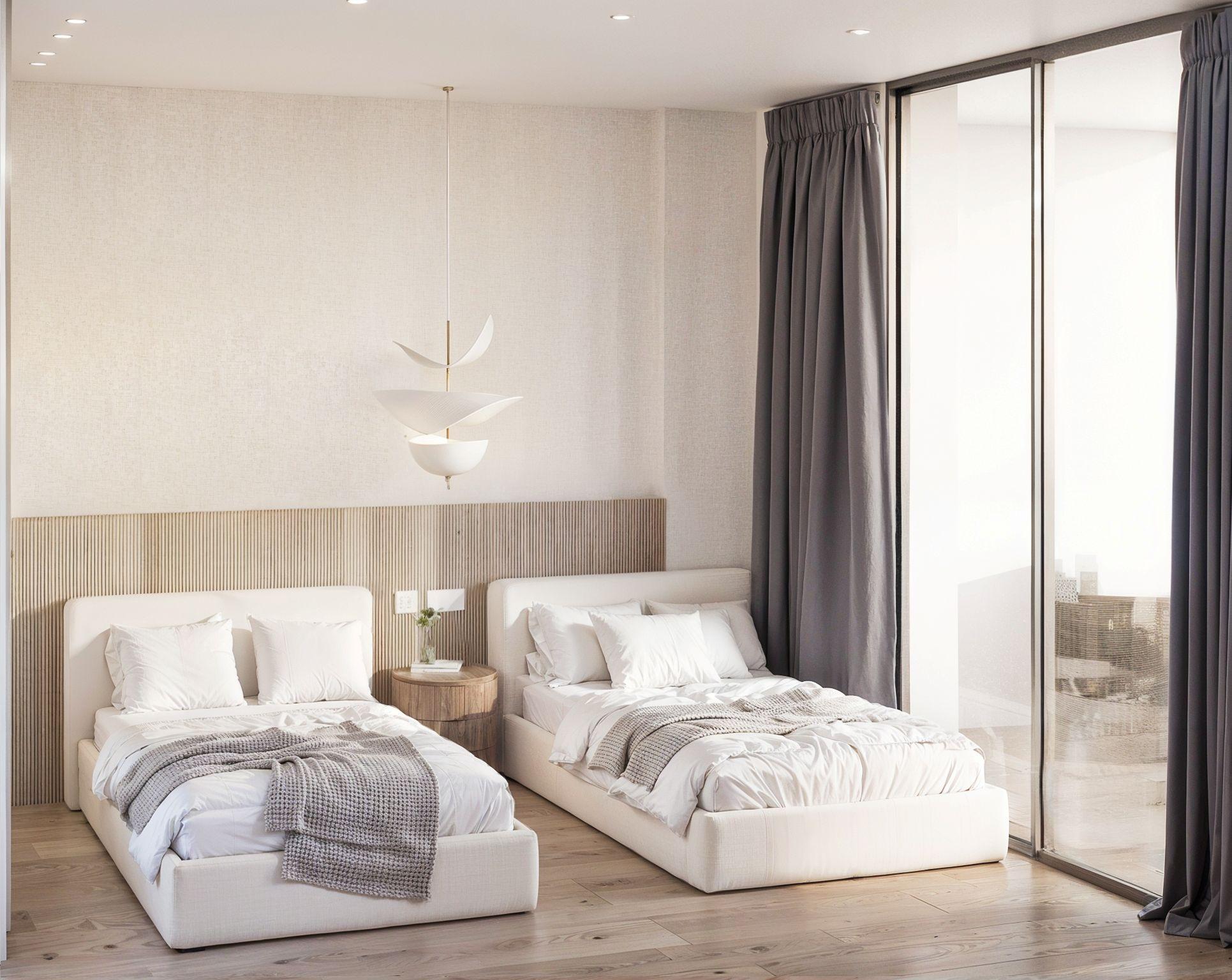 Floor plan layout, 3-bedroom apartment, La Nucia Pueblo