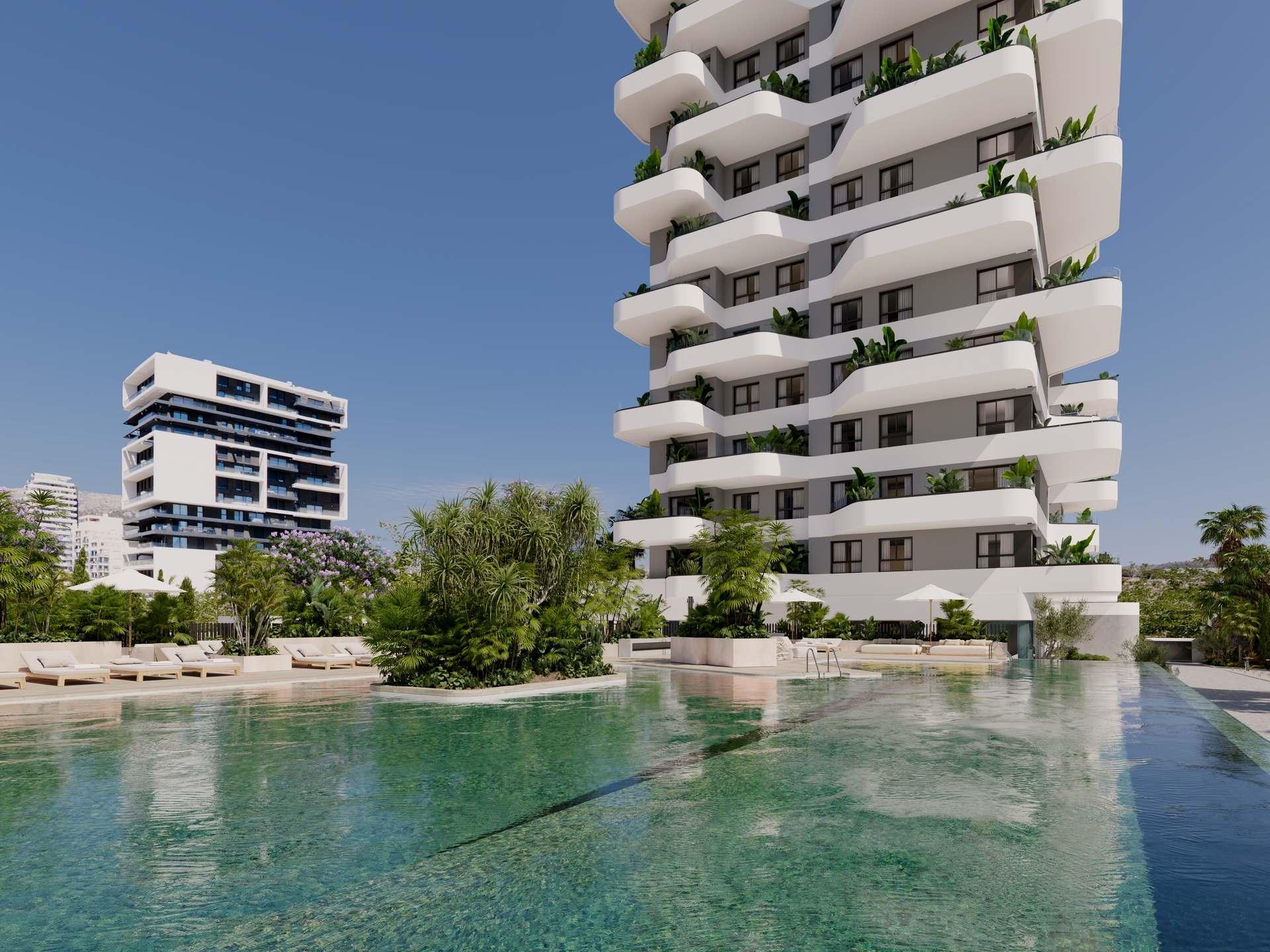 Stairwell of the penthouse in Playa arenal-bol, Calpe (view 45)