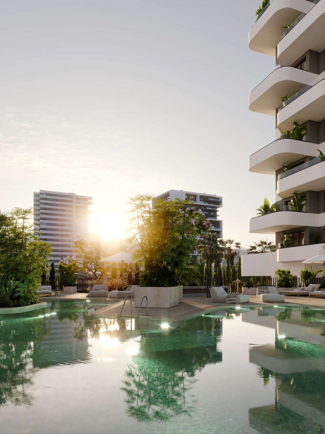 Neighbourhood view of the penthouse in Playa arenal-bol, Calpe (view 49)