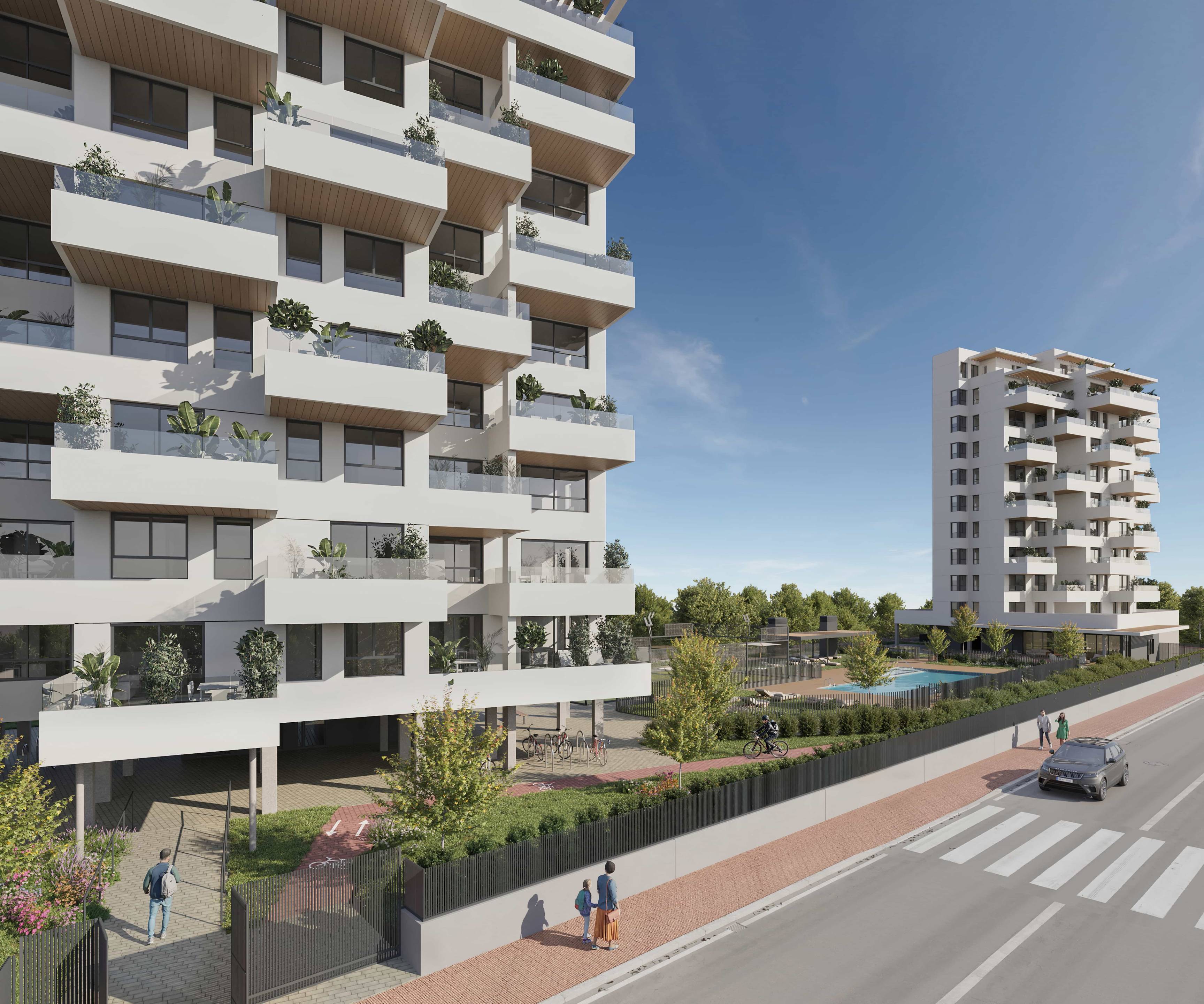 Third bedroom in new-build apartment, Playa de Fossa-Levante, Calpe