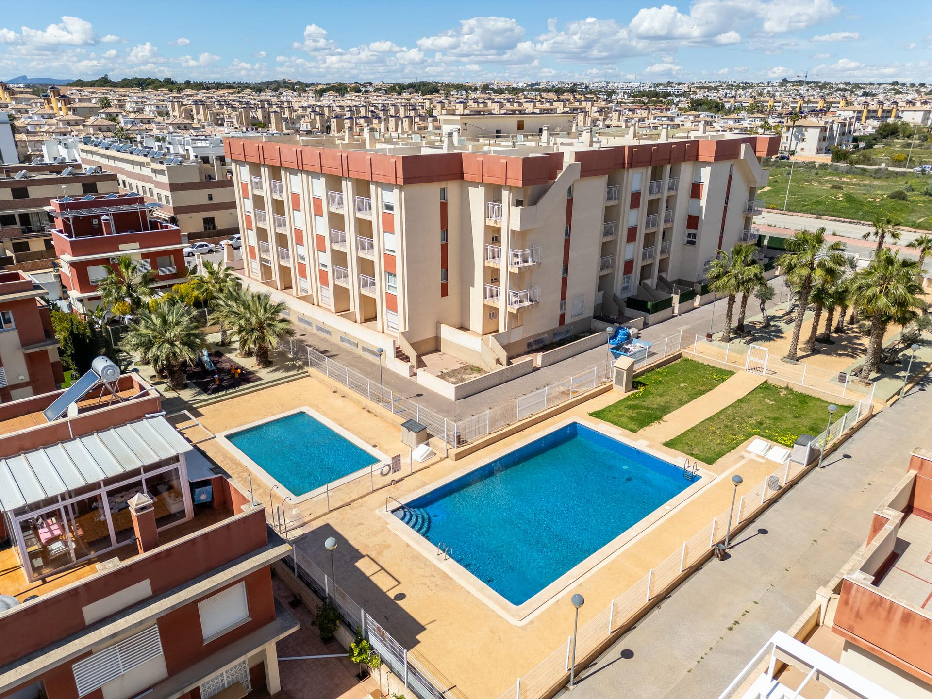Entrance of the apartment in Lomas de Cabo Roig, Orihuela Costa