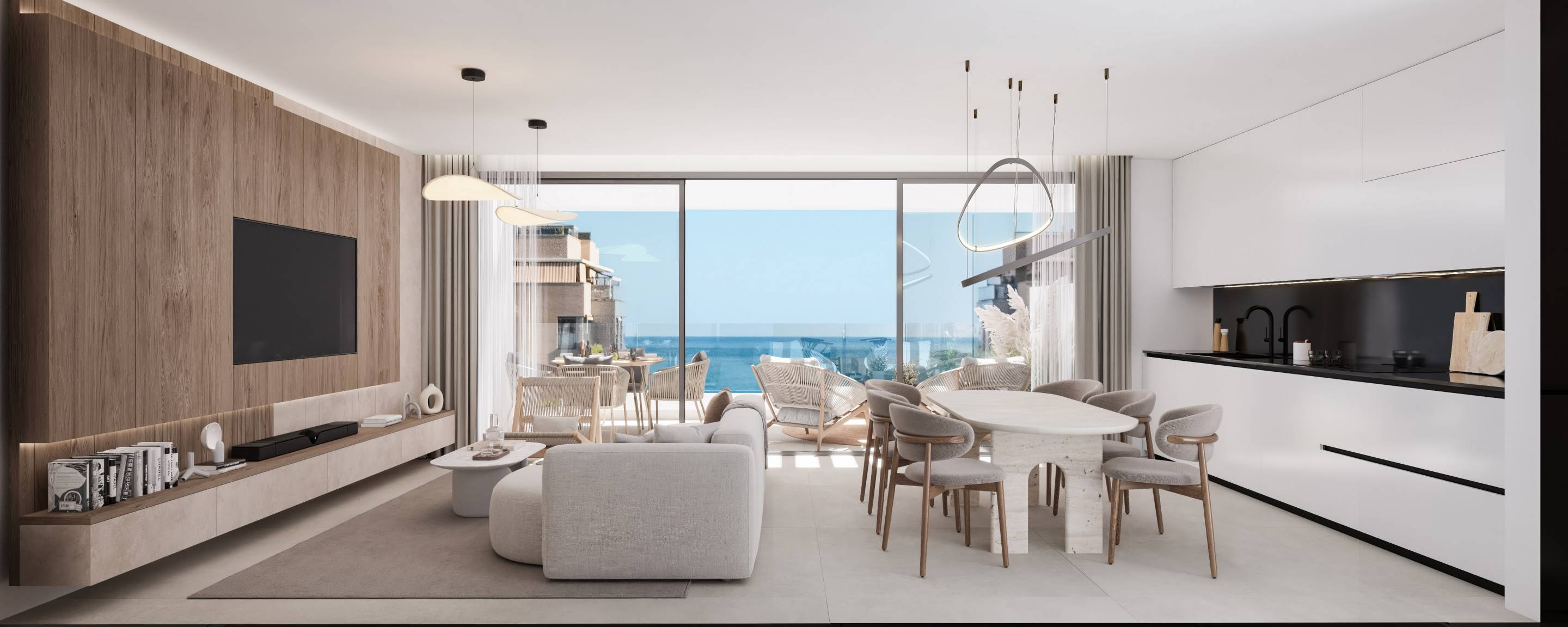 Built-in storage in bedroom, 2-bedroom penthouse, Girón-Las Delicias-Pacífico