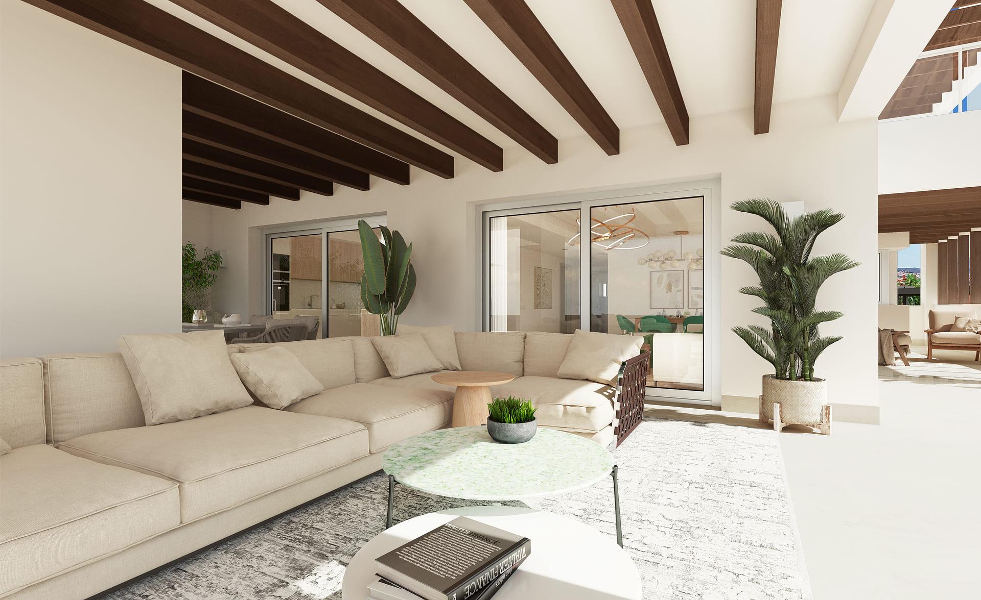 Second bathroom in new-build apartment, El Paraíso, Benahavis