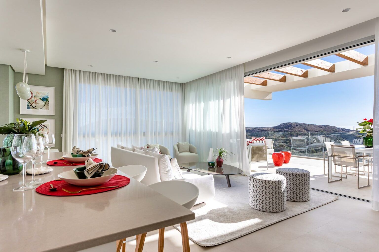 Bathroom in 2-bedroom new-build apartment, Montemayor-Marbella Club, Benahavis