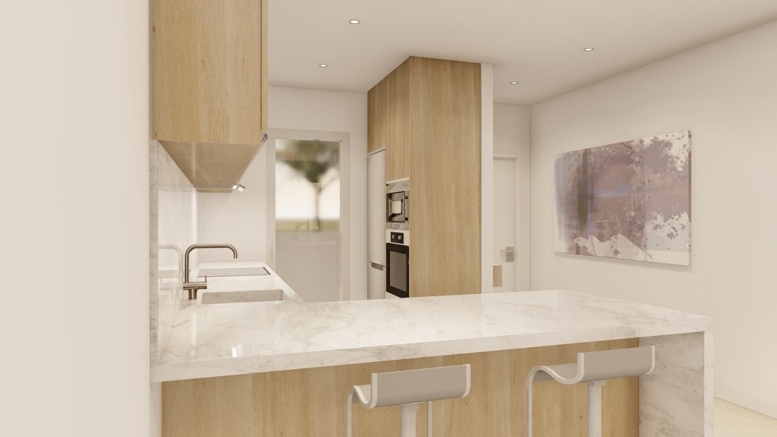 Communal jacuzzi area of new-build development, La Torre de la Horadada