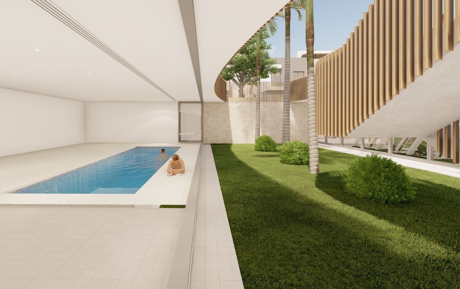 Kitchen with modern appliances in new-build penthouse, La Torre de la Horadada