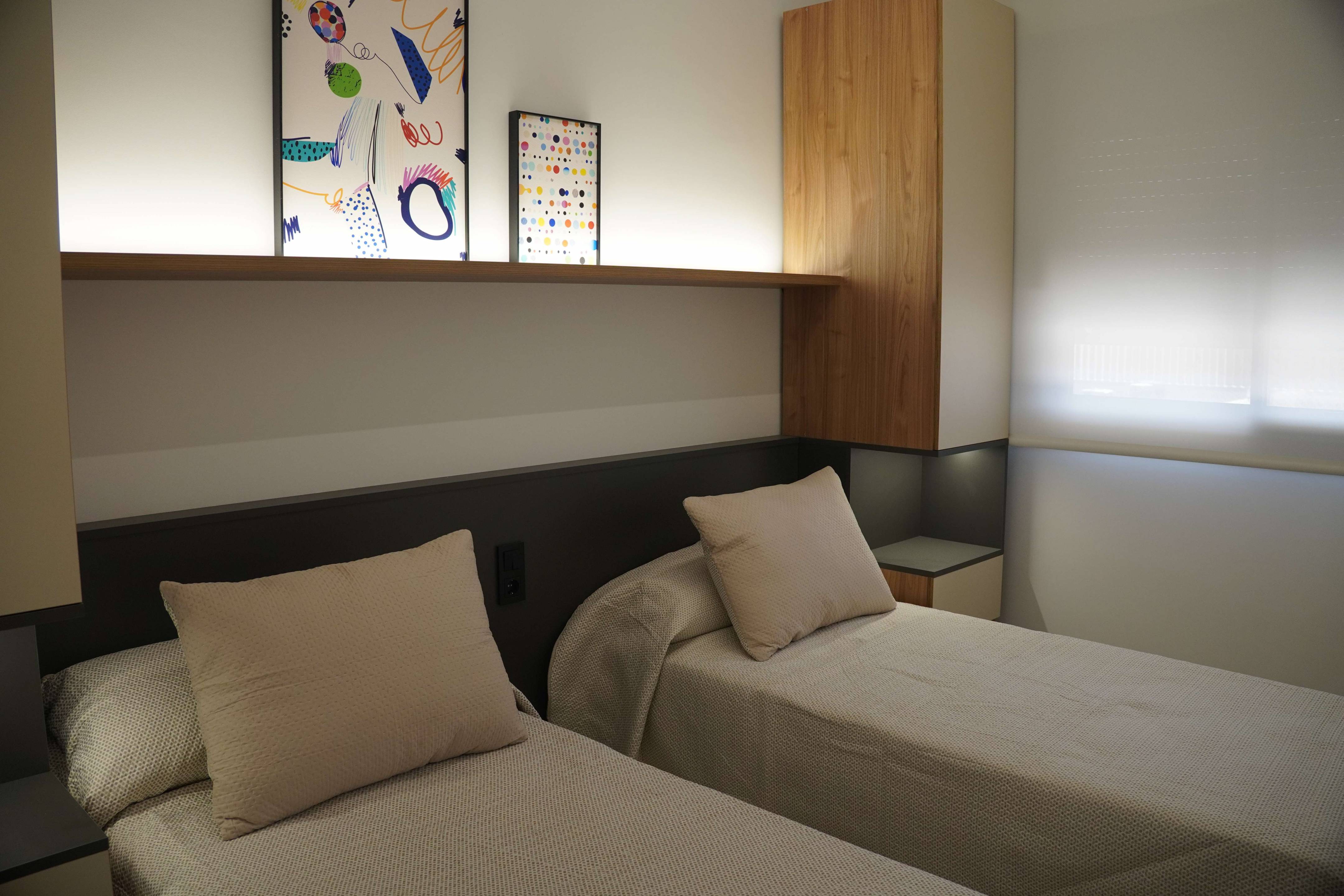 CGI render of living area finish, 3-bedroom apartment, La Torre de la Horadada