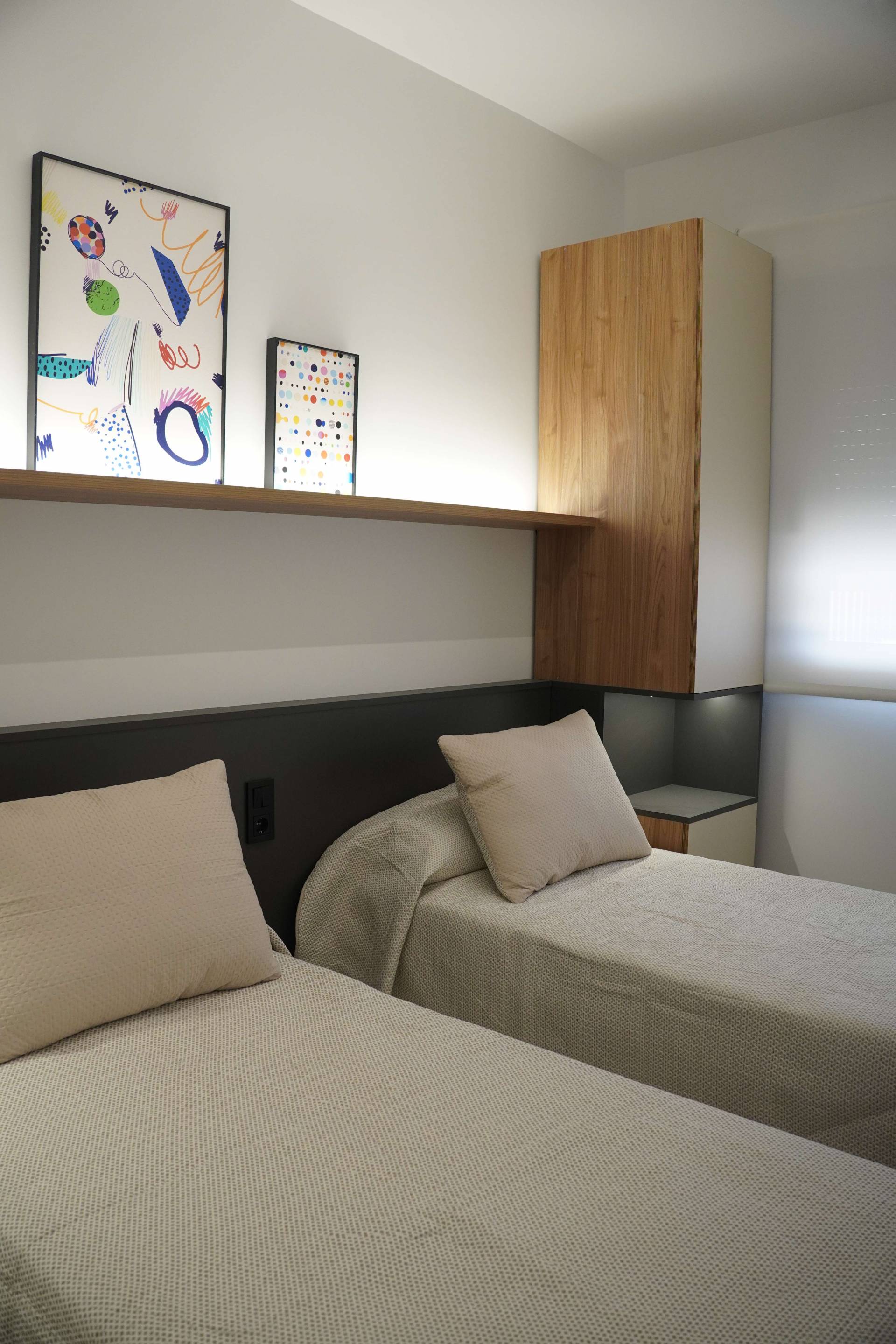 Floor plan of 3-bedroom apartment on second floor, La Torre de la Horadada