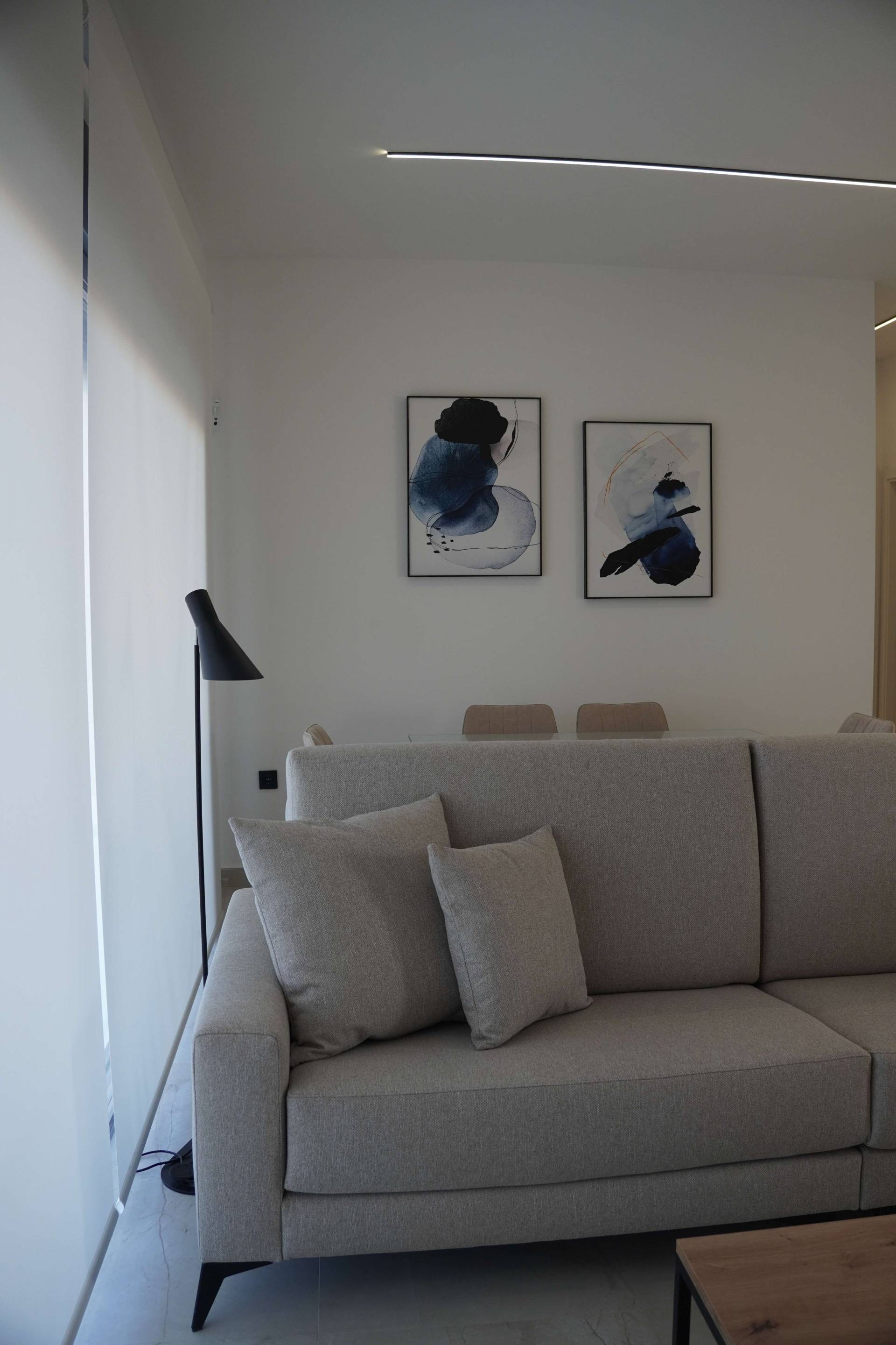 Bathroom with double basin unit, new-build apartment, La Torre de la Horadada
