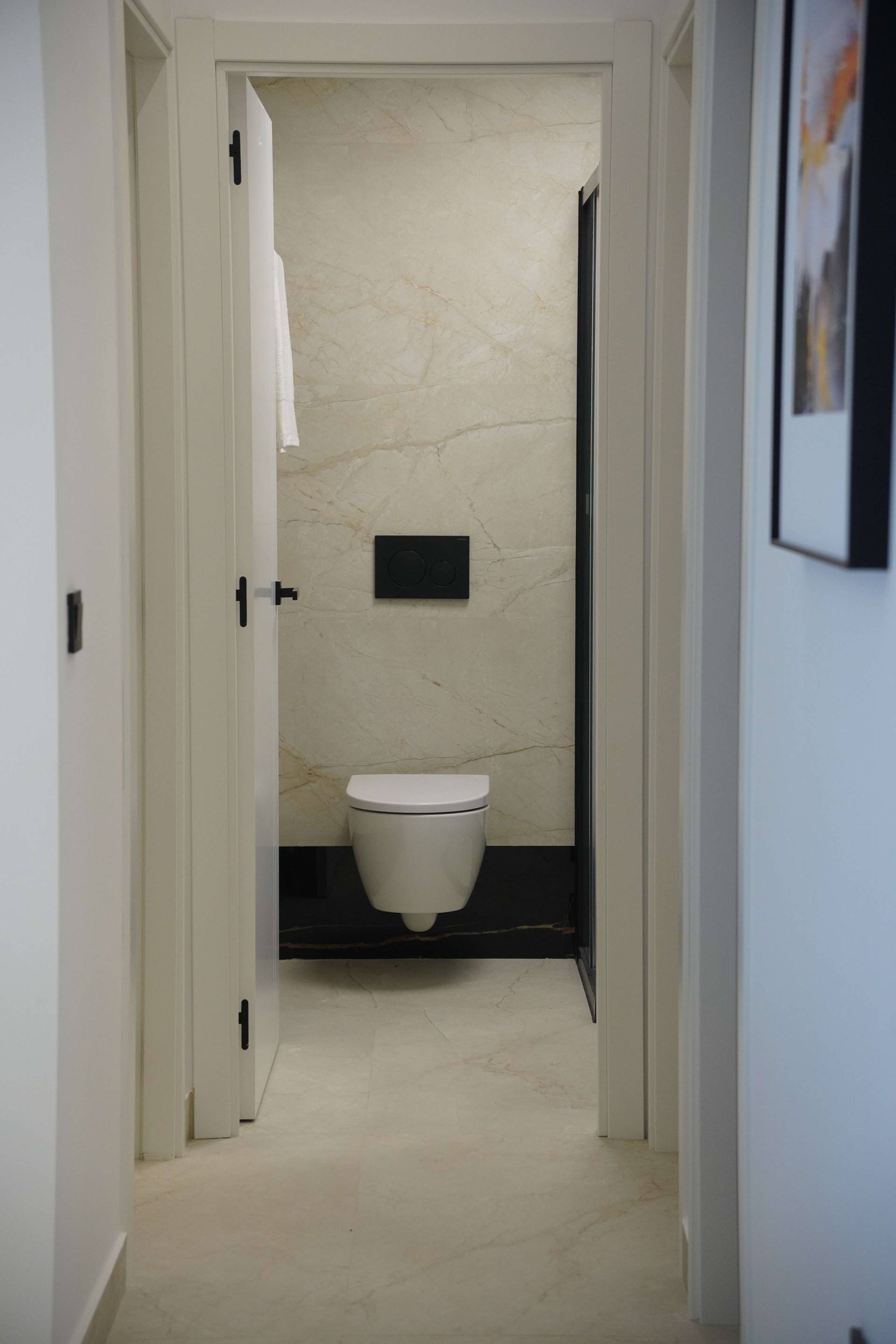 Living area with access to terrace, 3-bedroom apartment, La Torre de la Horadada