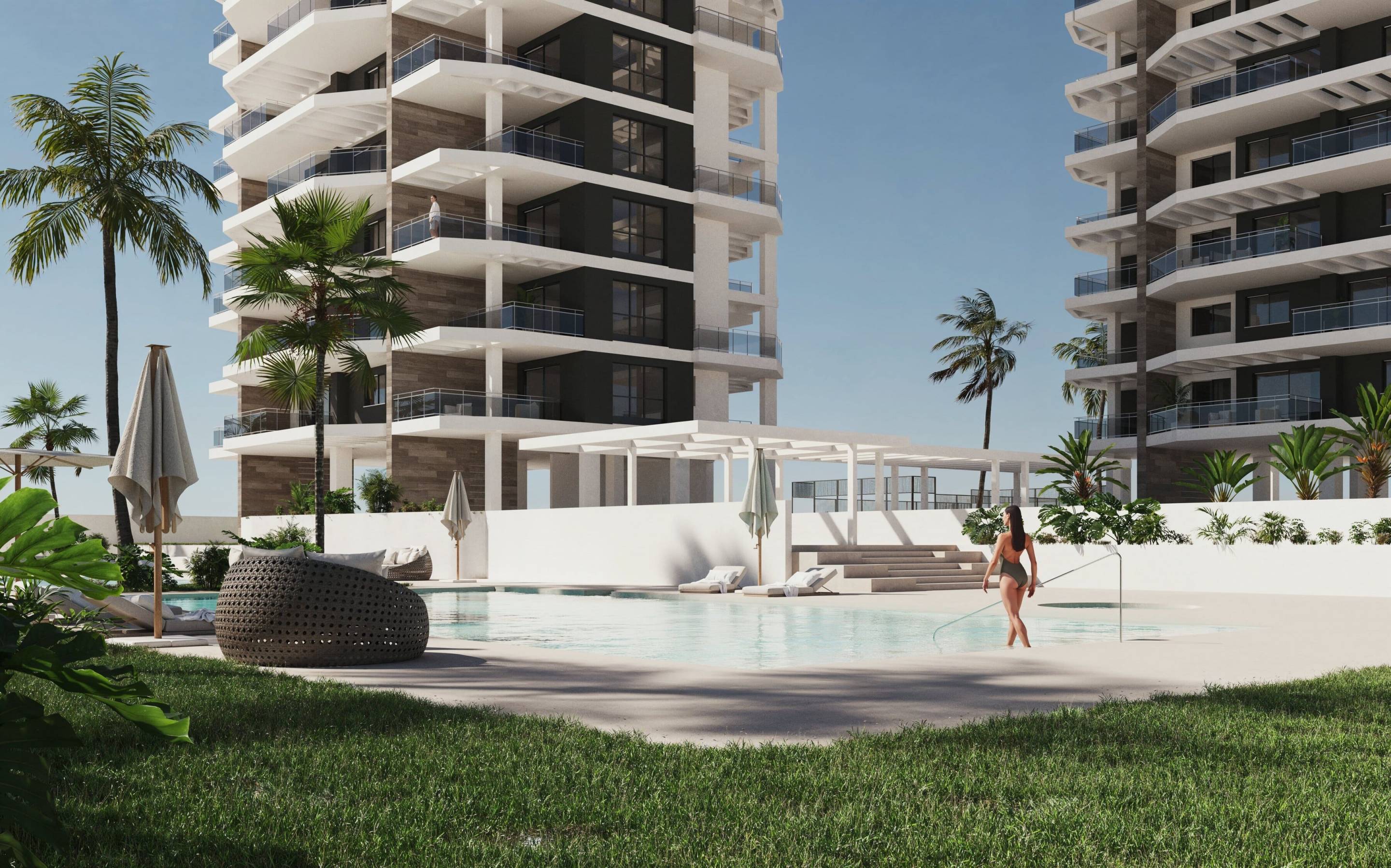 Interior view of apartment in Playa arenal-bol, Calpe