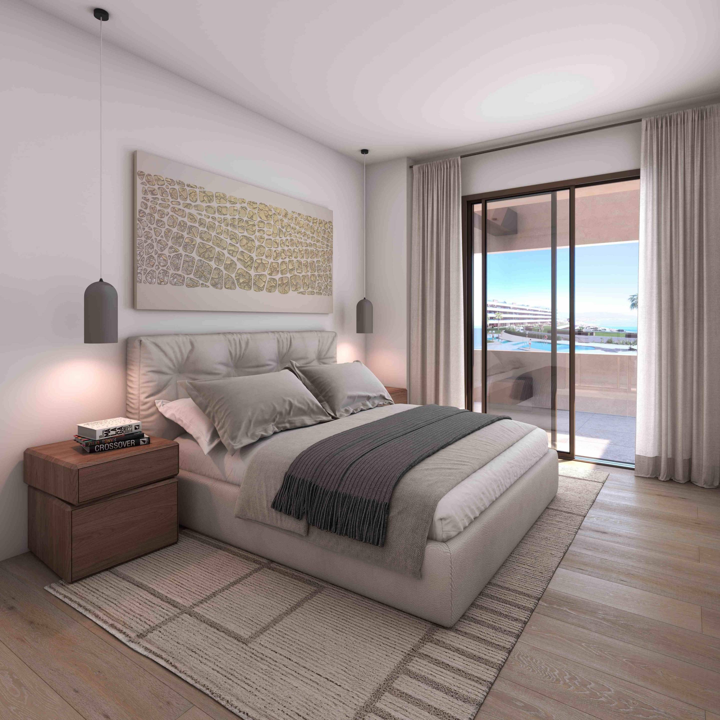 Second bathroom in new-build apartment, Bahía de las Rocas, Manilva